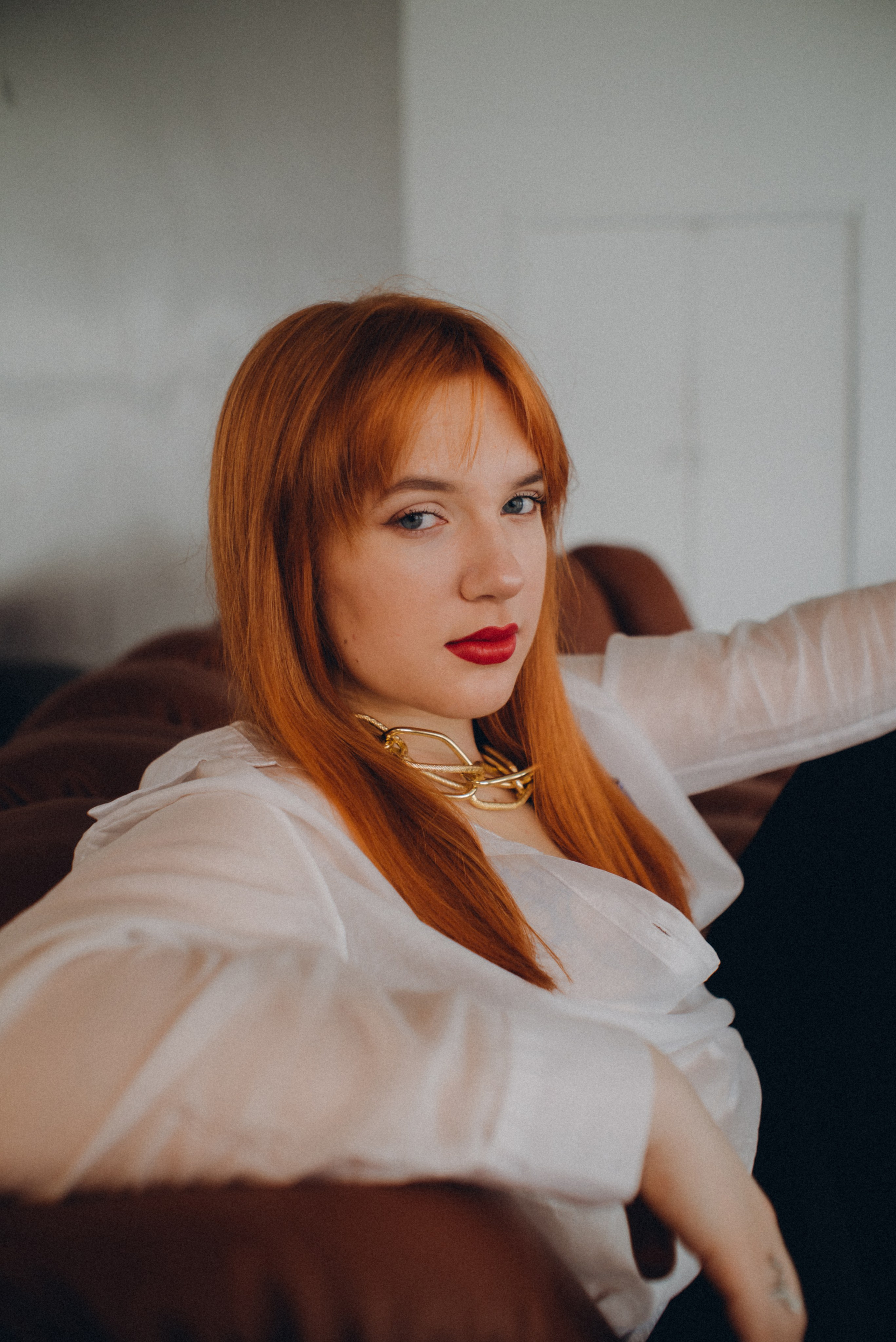 Катя, студия. Фотограф в Новосибирске Полина Колмачевская