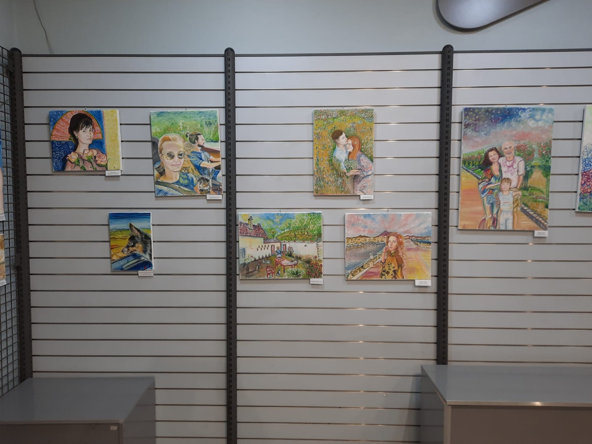 Персональная выставка в городе Шид, Сербия. Художник пост-импрессионист Татьяна Маевская