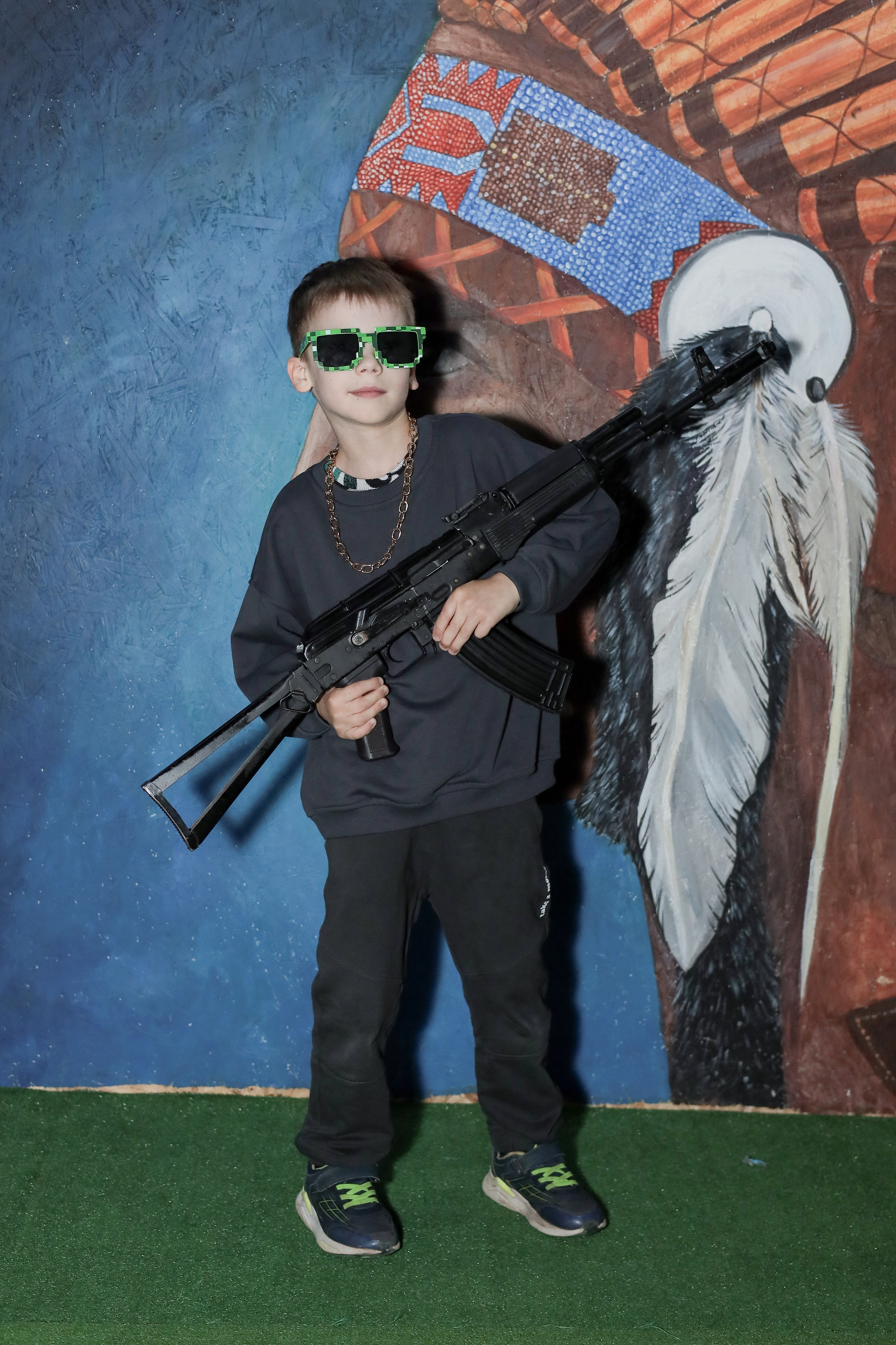 День рождение в стрелковом клубе. Фотограф Надршина Лилия