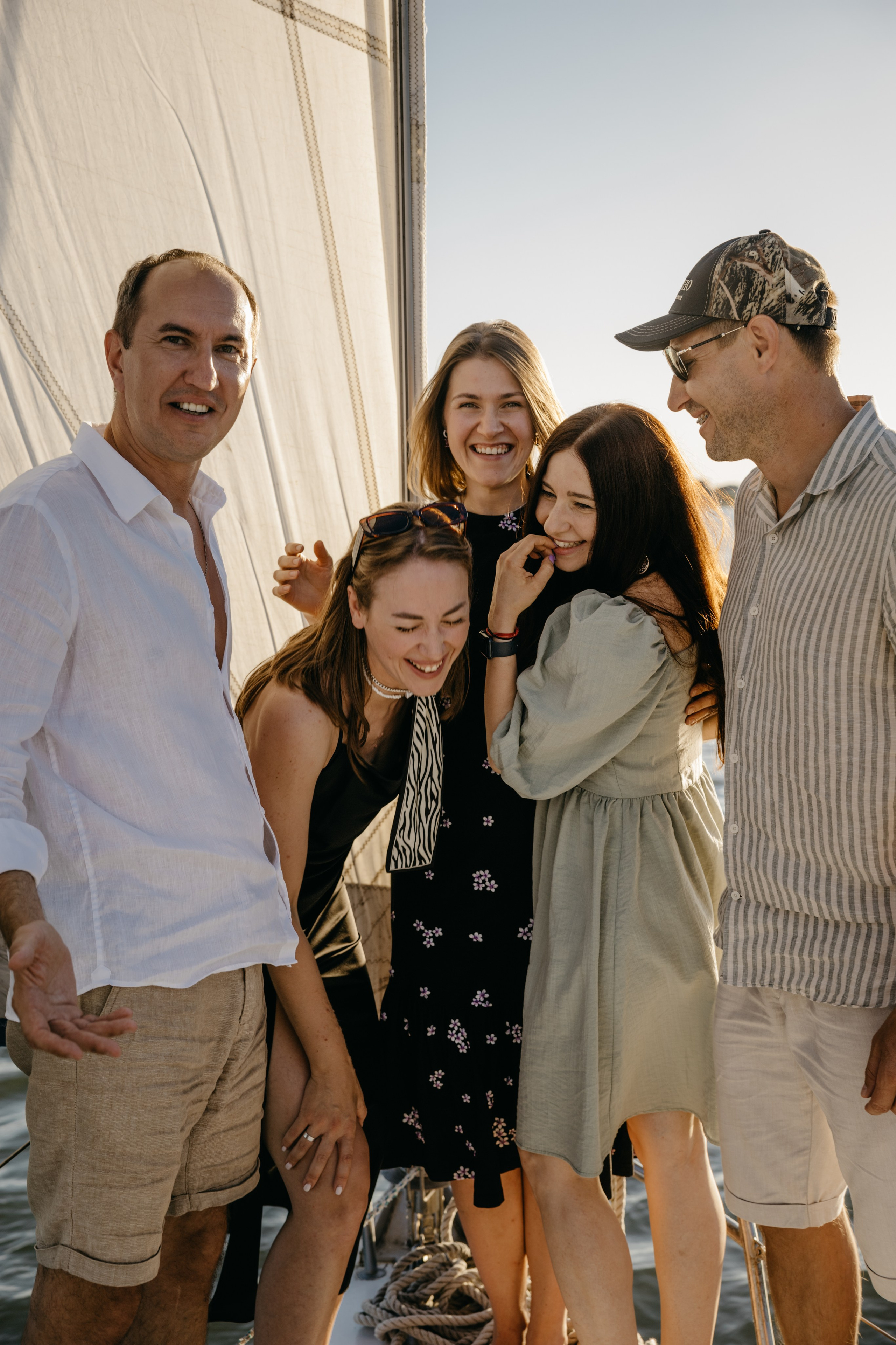 Прогулка на яхте. Фотограф Эдуарда Титанян