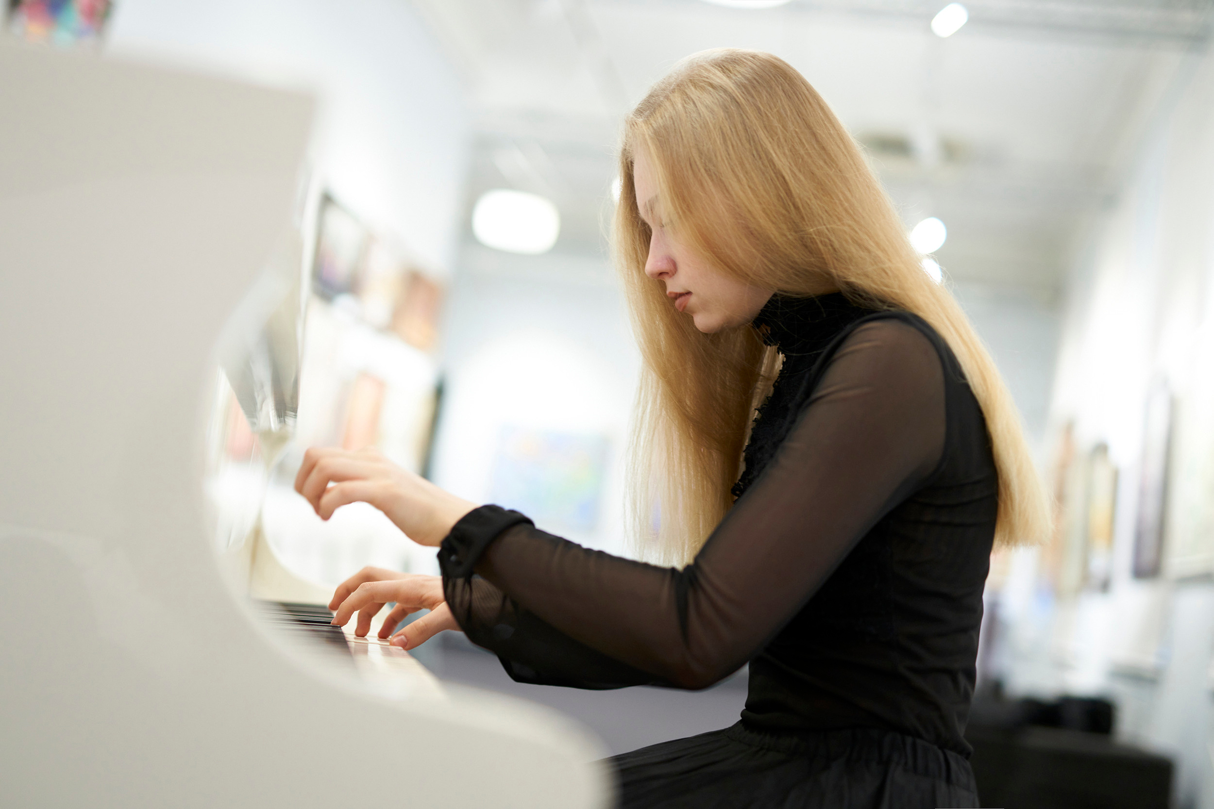 Портреты для афиш и контента пианиста. Елена Кравченко, ФОТОГРАФИКА