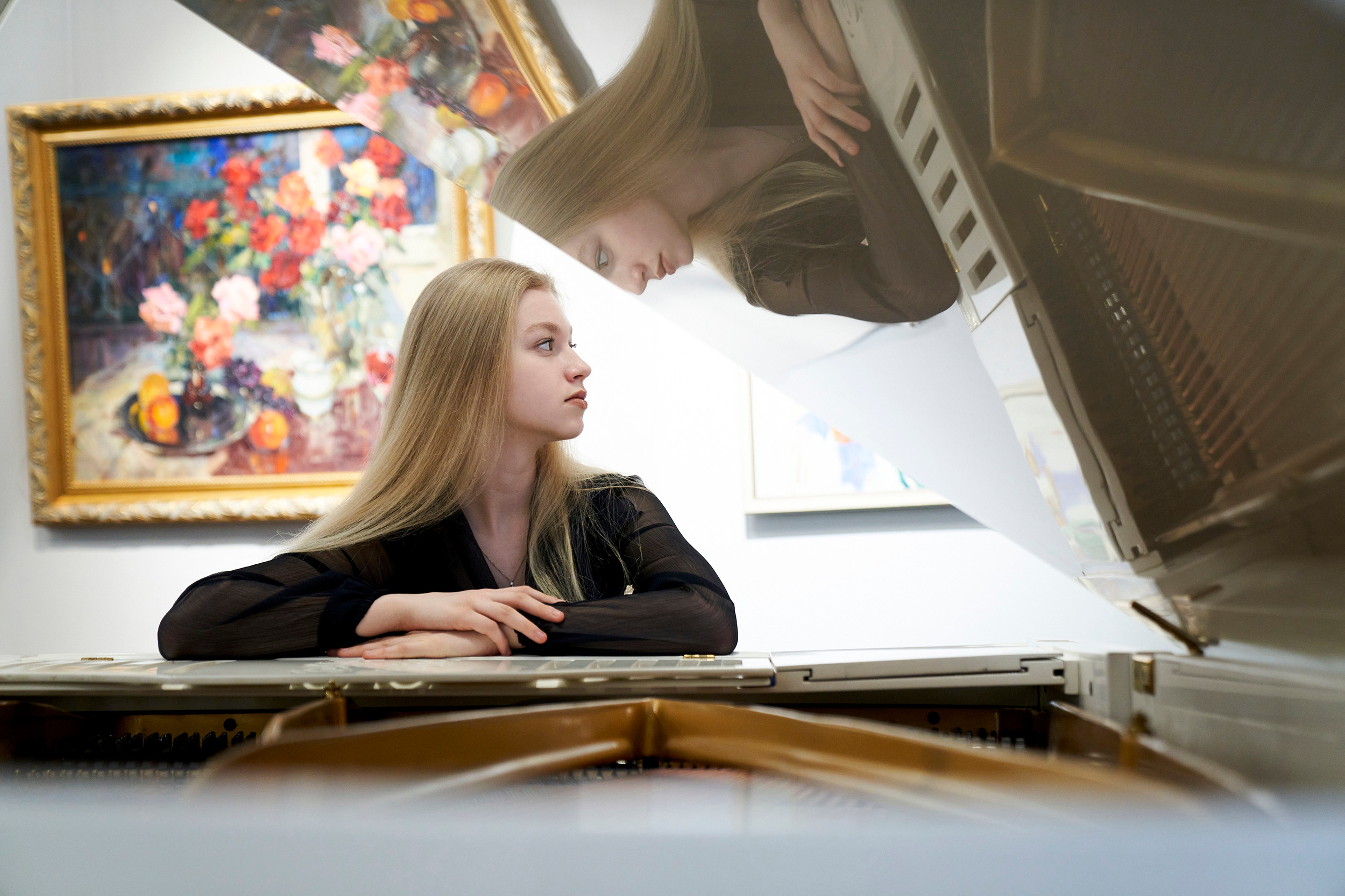 Портреты для афиш и контента пианиста. Елена Кравченко, ФОТОГРАФИКА