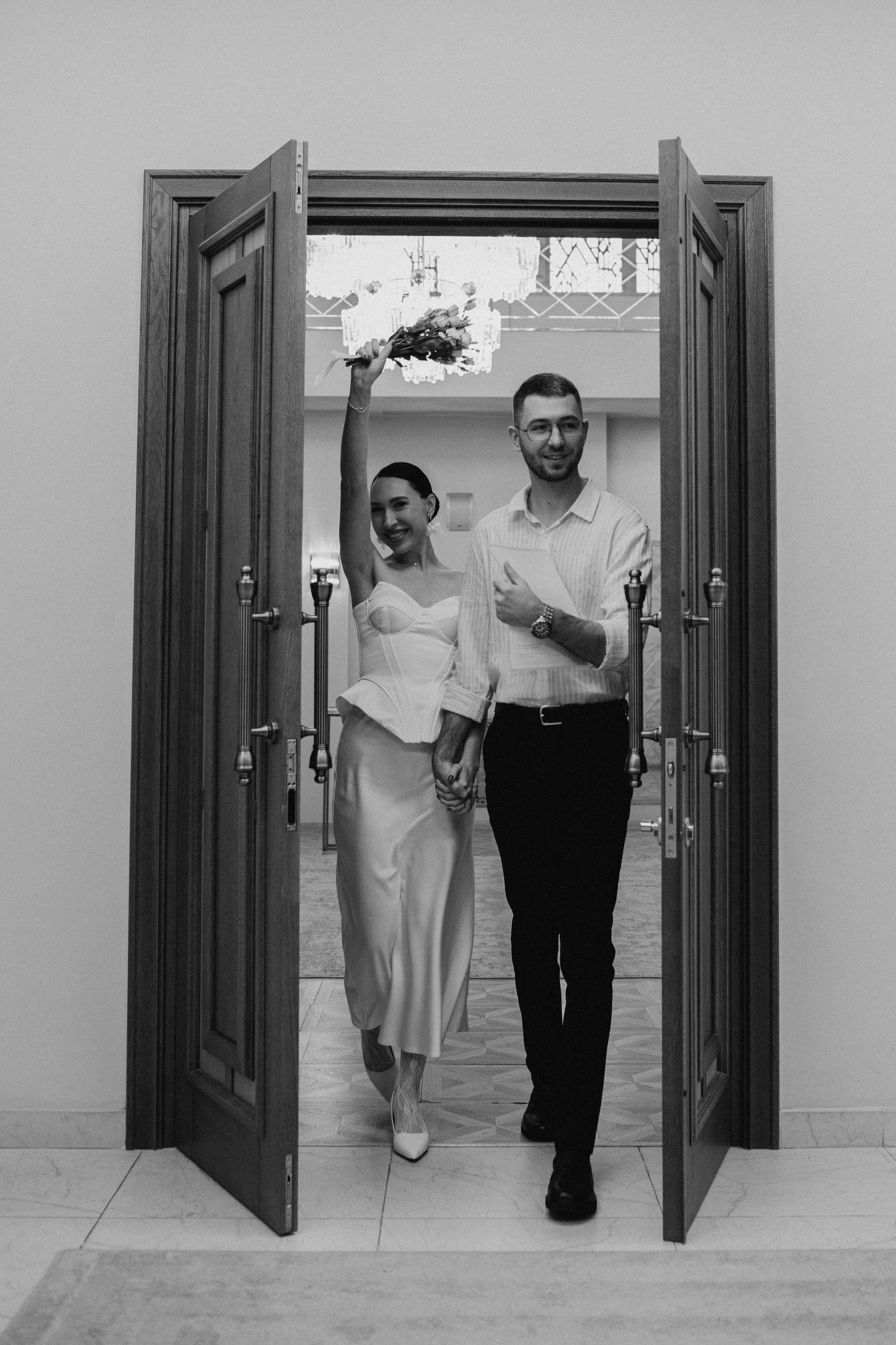 Лера & Серёжа. Роспись и съёмка в студии. Семейный фотограф в Москве
