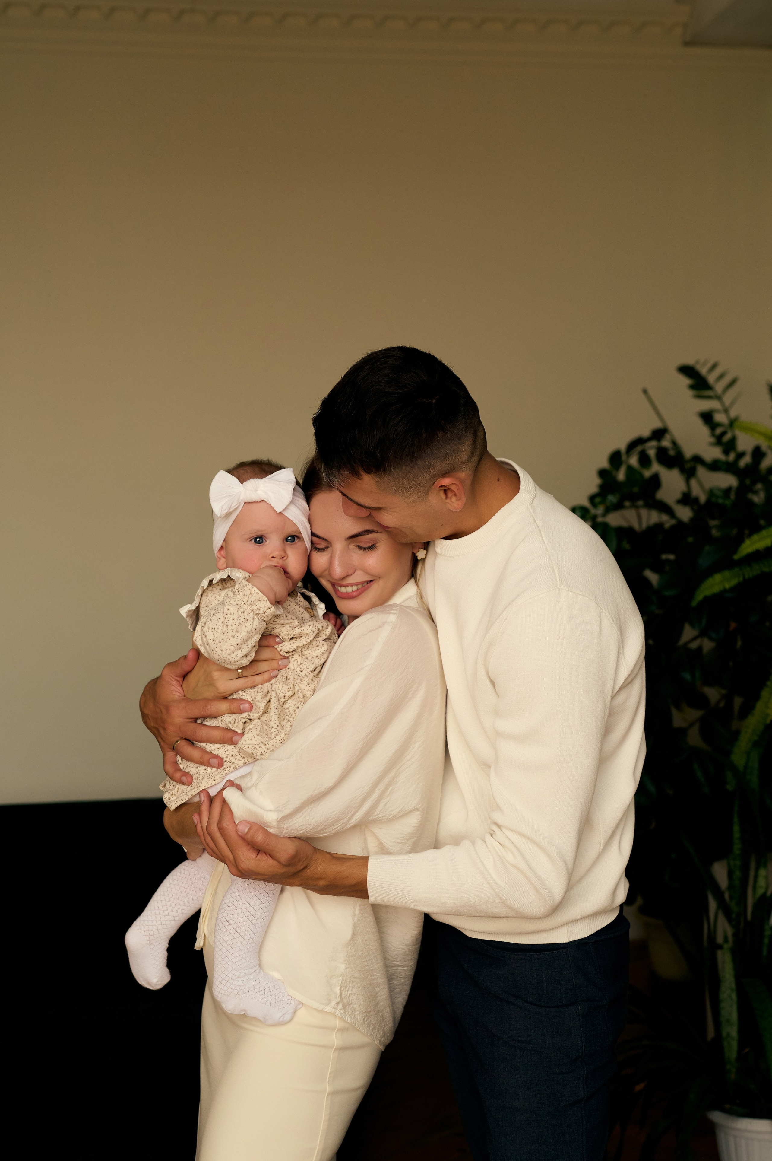 Анечка и Стас с Алиночкой. Фотограф в Краснодаре Скубицкая Альбина