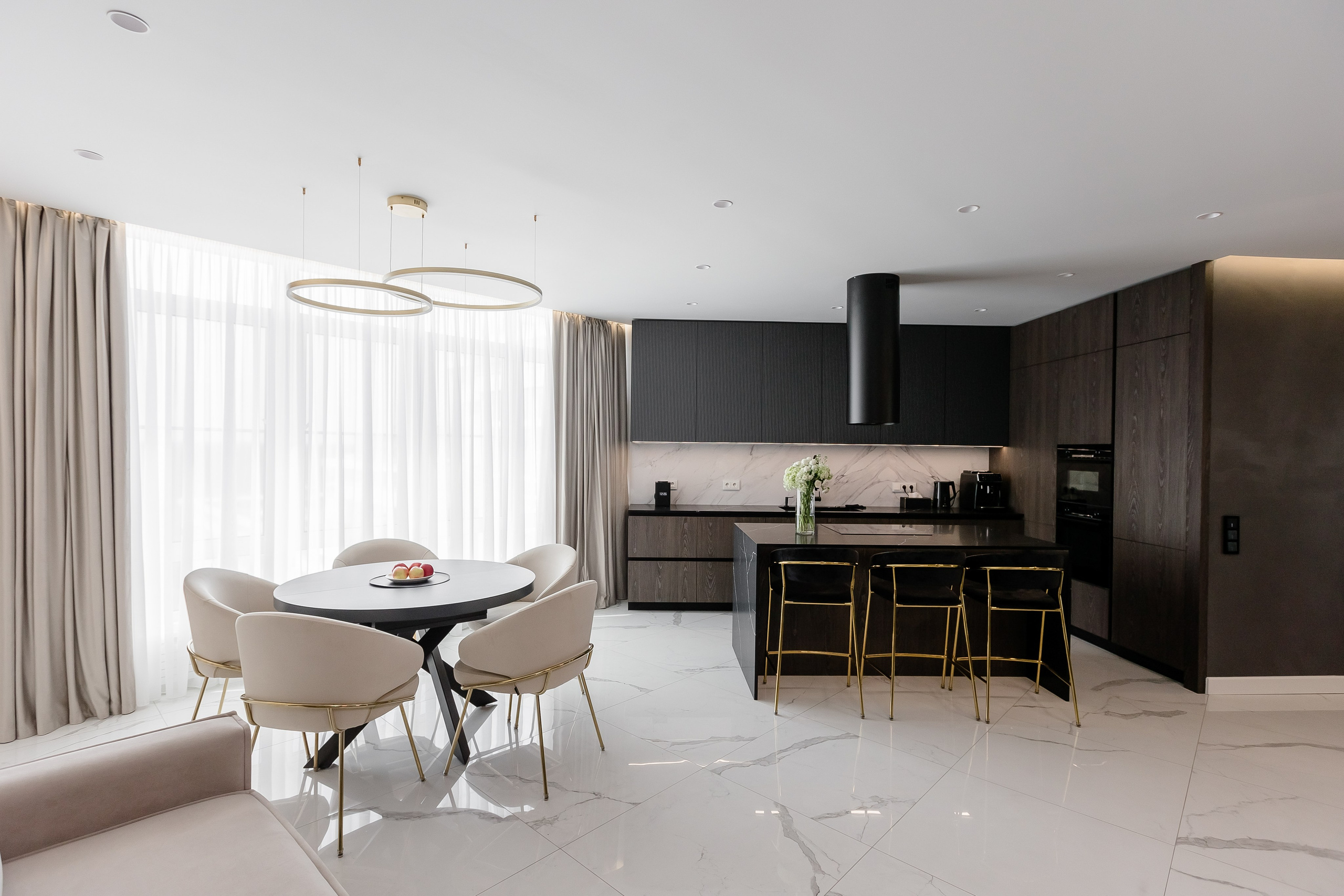 Реализация проекта 5к квартиры в Дубне. Дизайнер интерьера в Дубне, Москве, Дмитрове