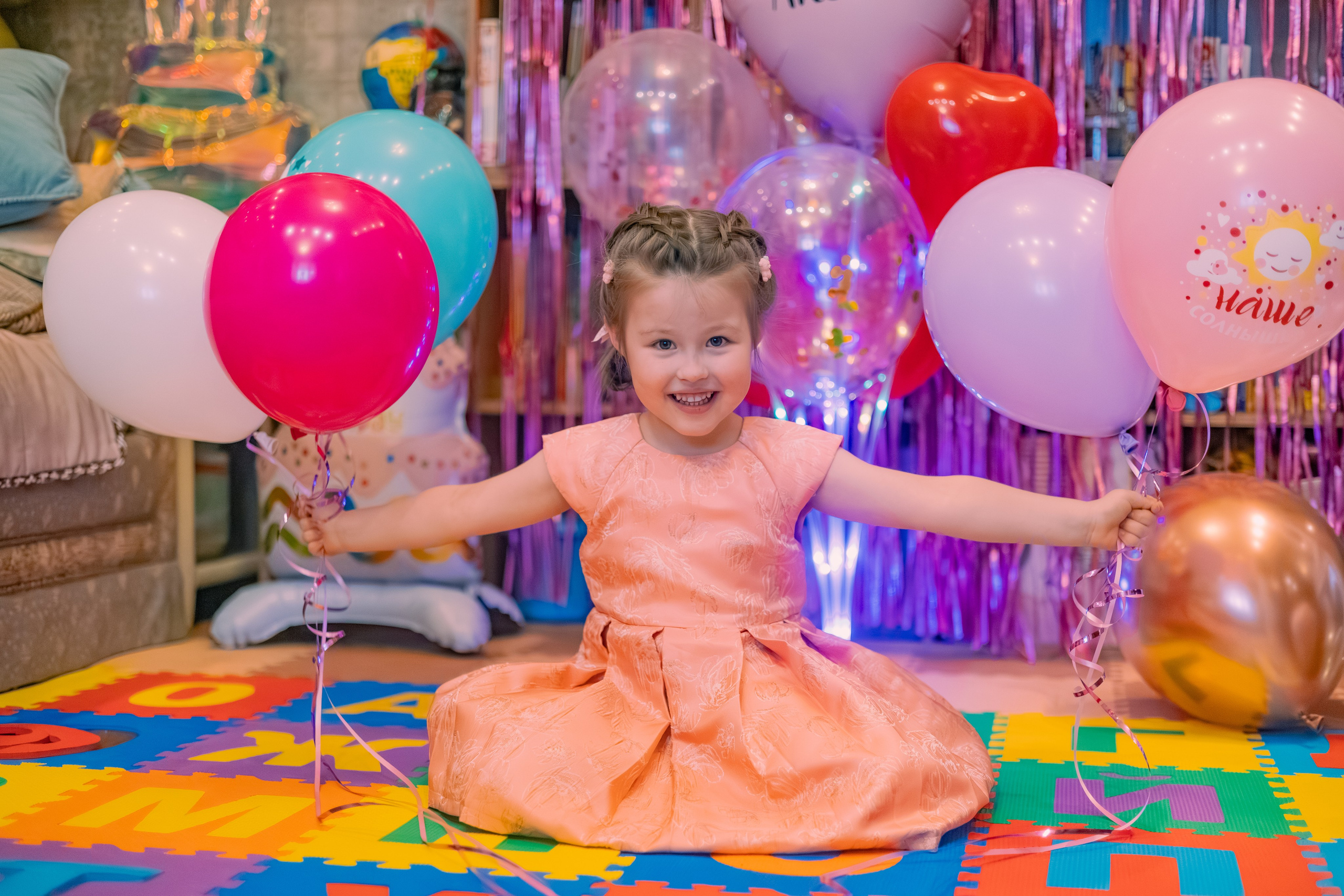 День Рождение Анны. Детский и семейный фотограф Евгения Вахнеева Москва Зеленоград