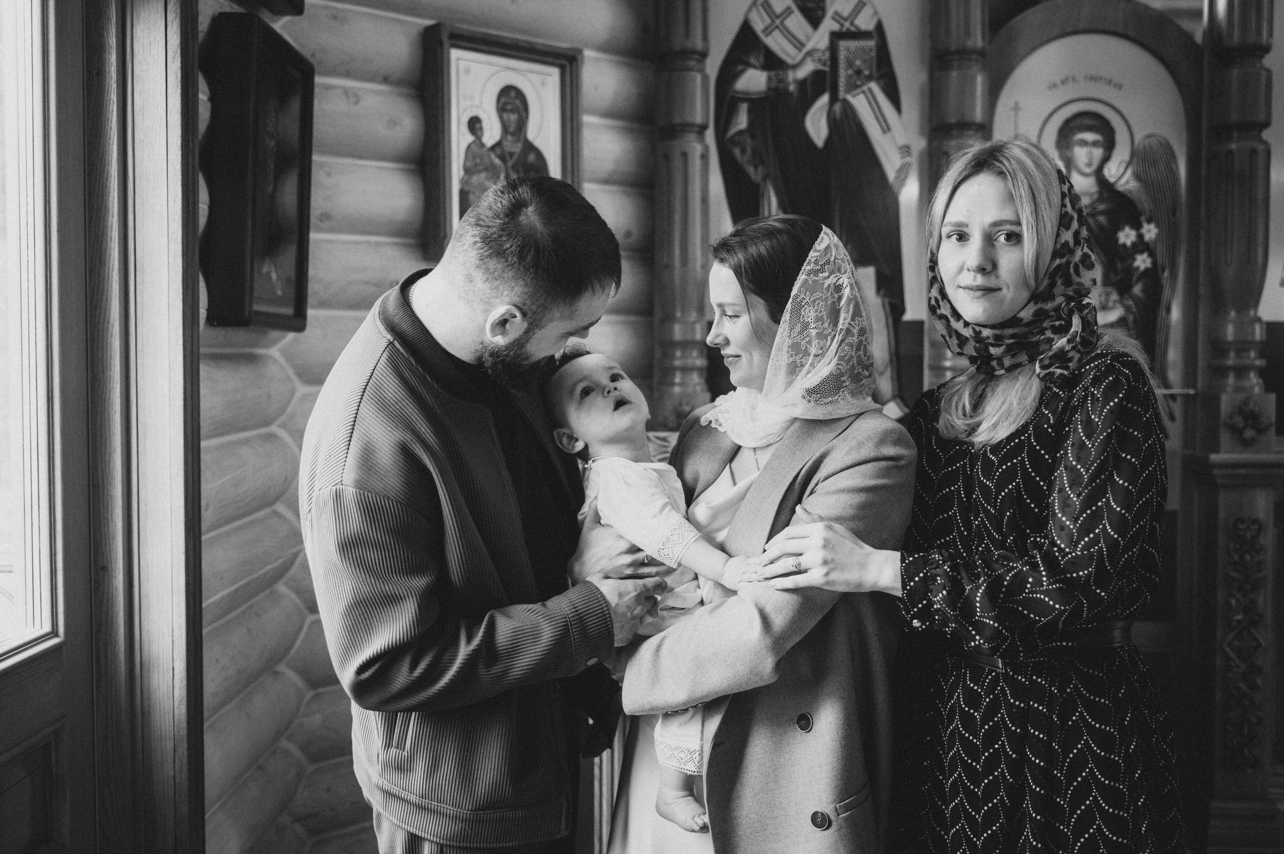 Крещение Мирона («Троеручица» храм в честь иконы Божией Матери). Семейный фотограф в Минске Дарья Дреко