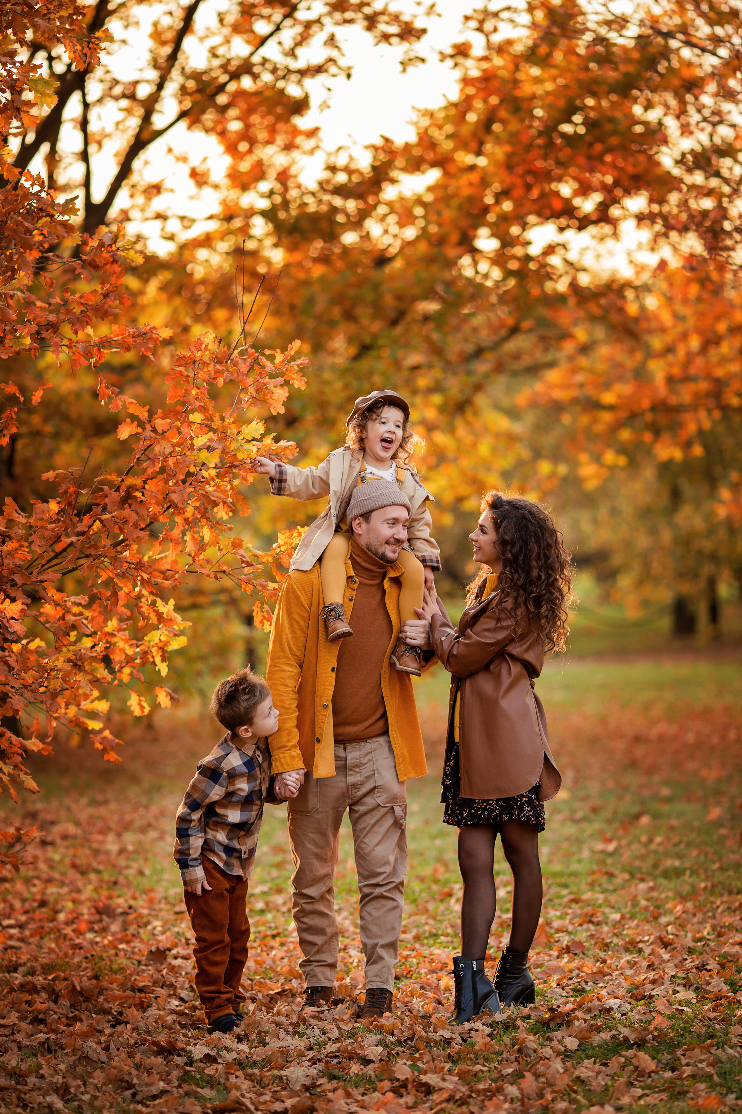 Осень. Семейный фотограф в Москве