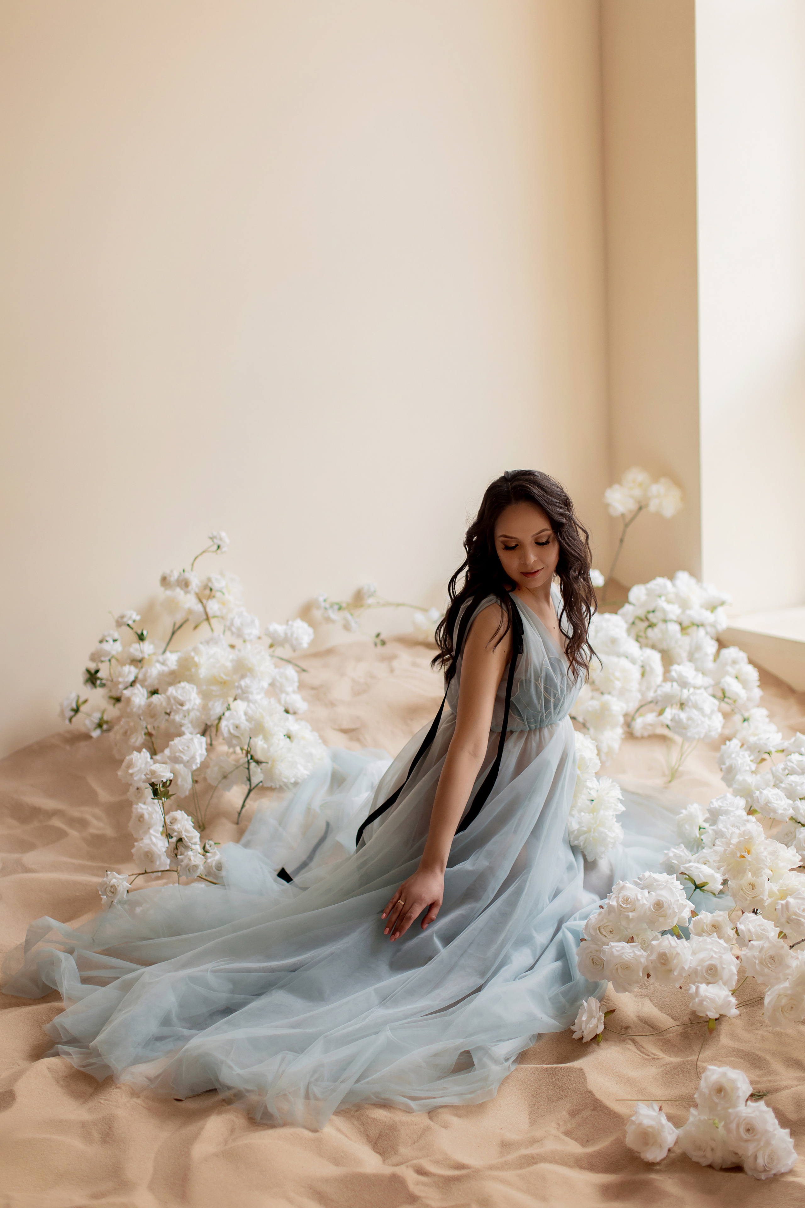 Беременность и женский портрет. Семейный фотограф в Москве