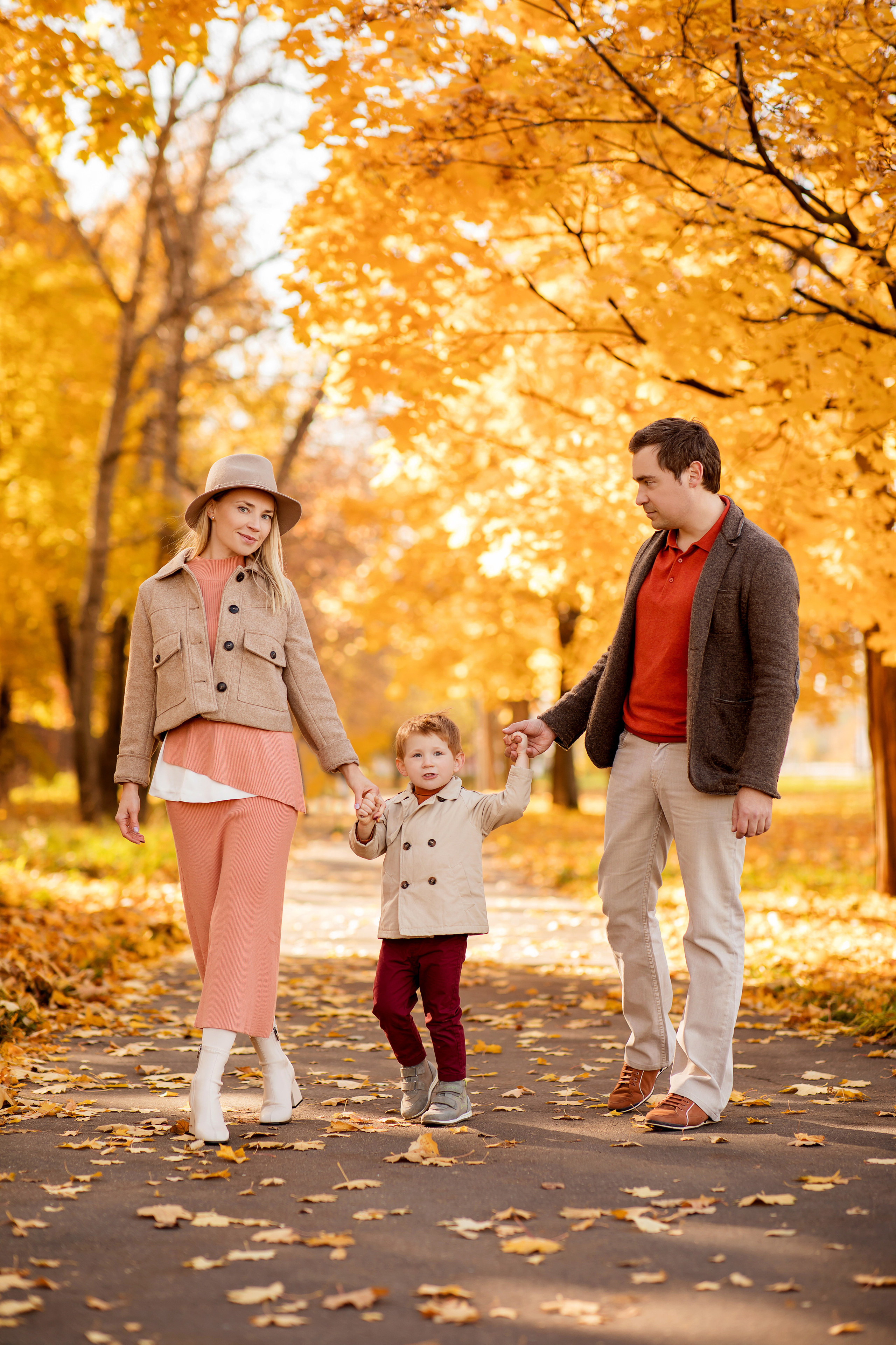 Осень. Семейный фотограф в Москве