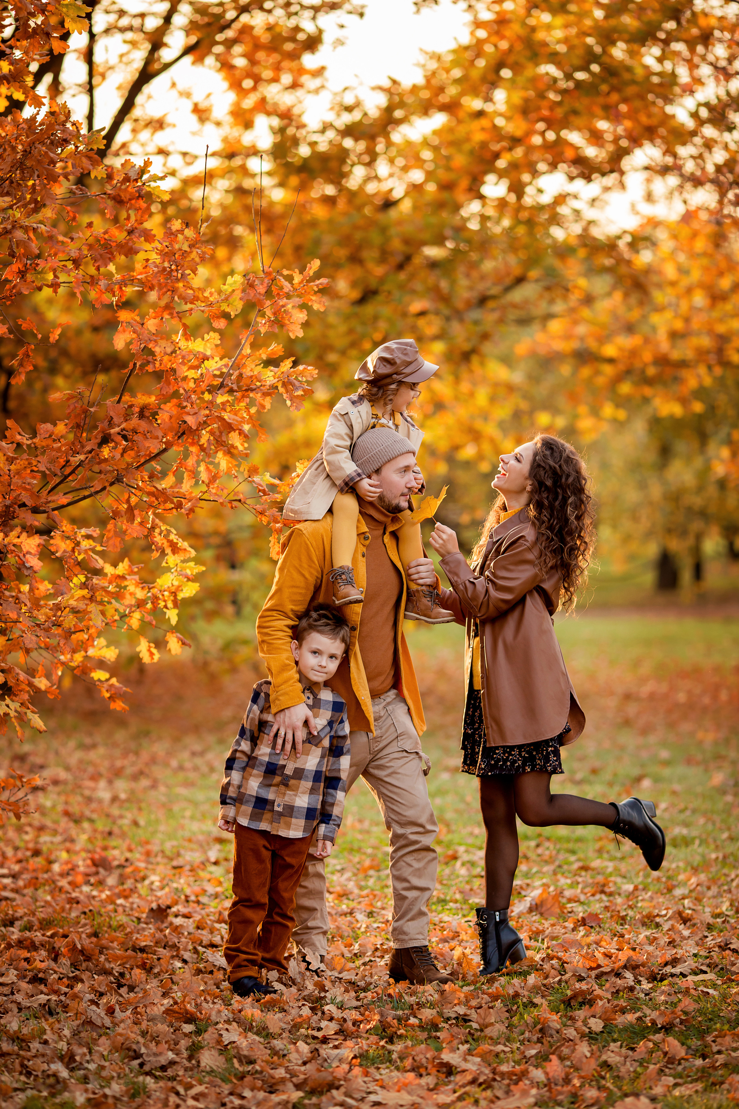 Осень. Семейный фотограф в Москве