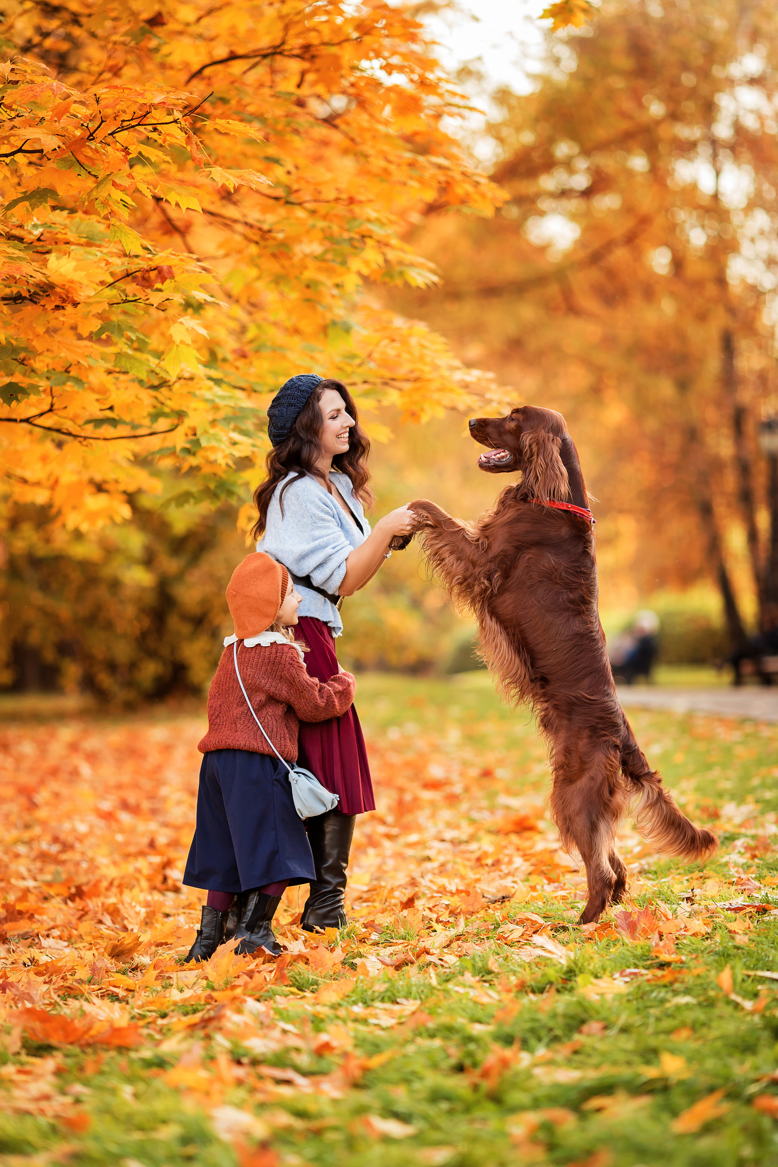 Осень. Семейный фотограф в Москве