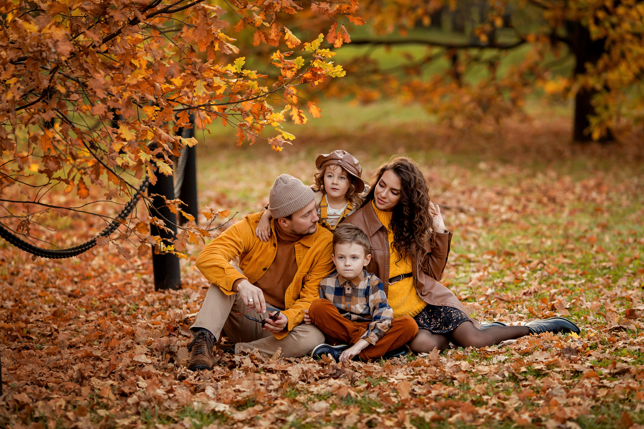 Осень. Семейный фотограф в Москве