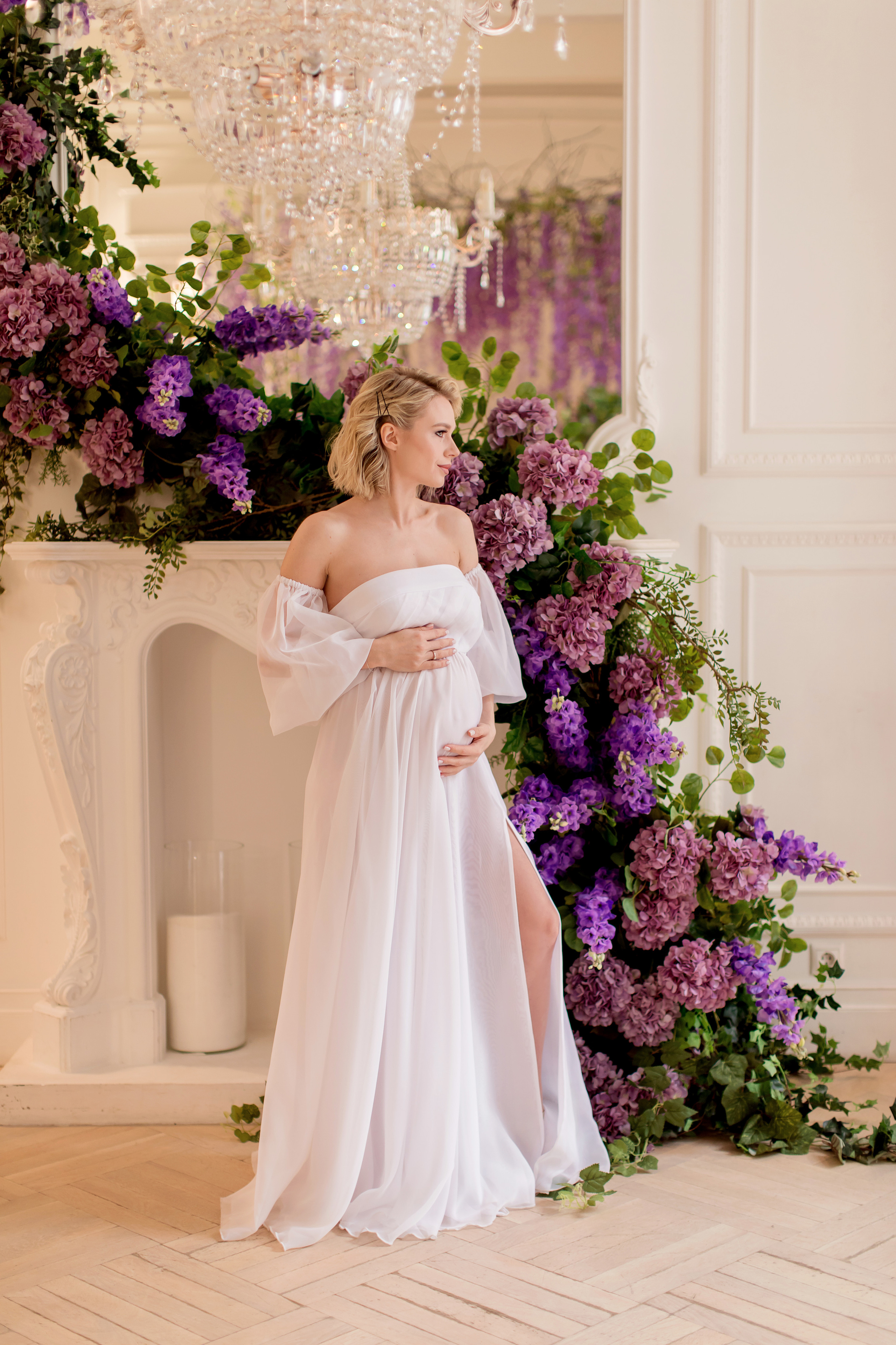 Беременность и женский портрет. Семейный фотограф в Москве