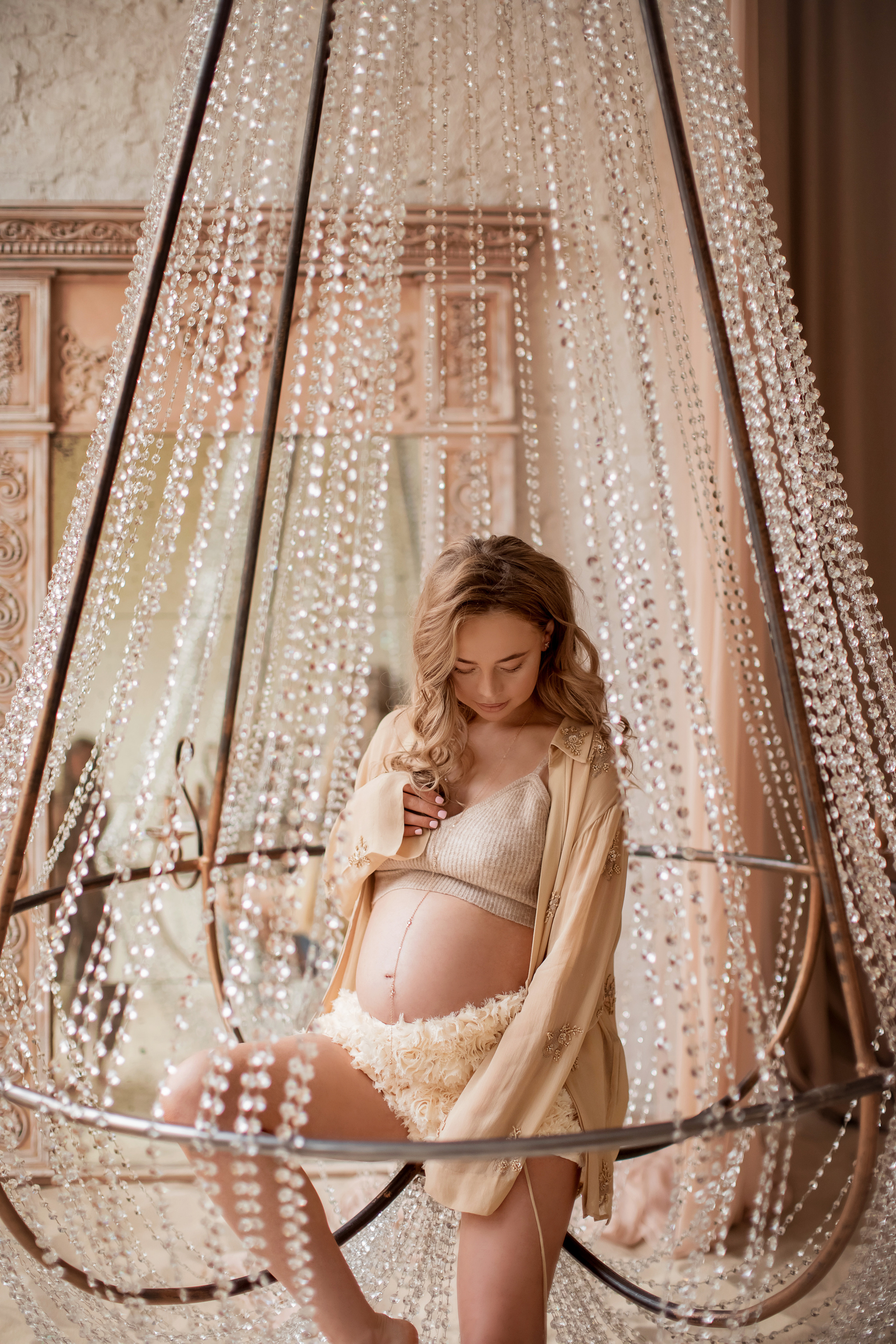 Беременность и женский портрет. Семейный фотограф в Москве