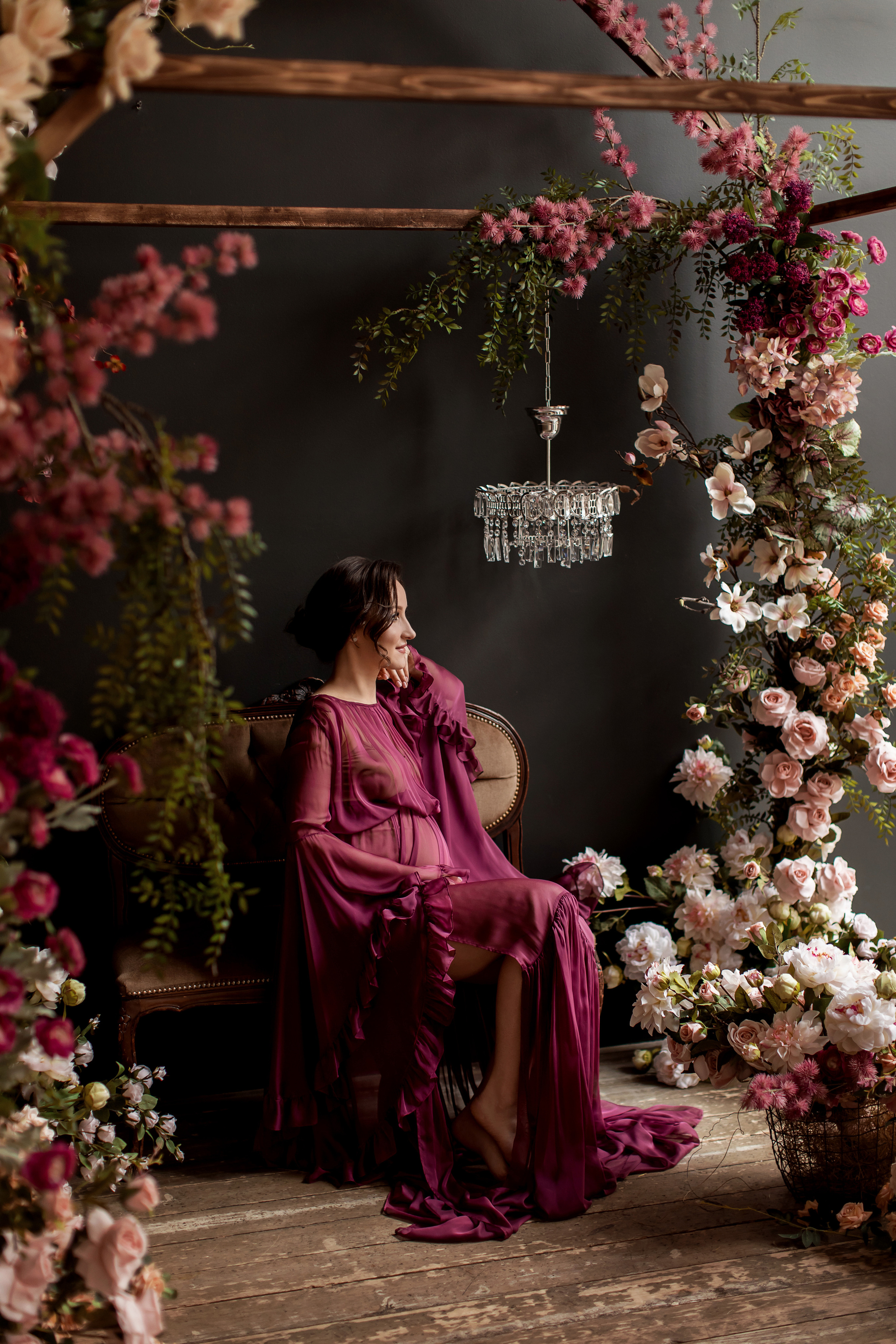 Беременность и женский портрет. Семейный фотограф в Москве