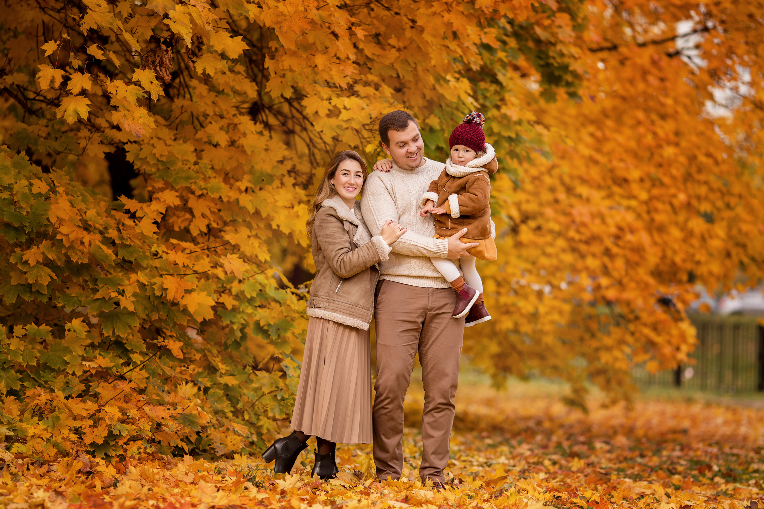 Осень. Семейный фотограф в Москве