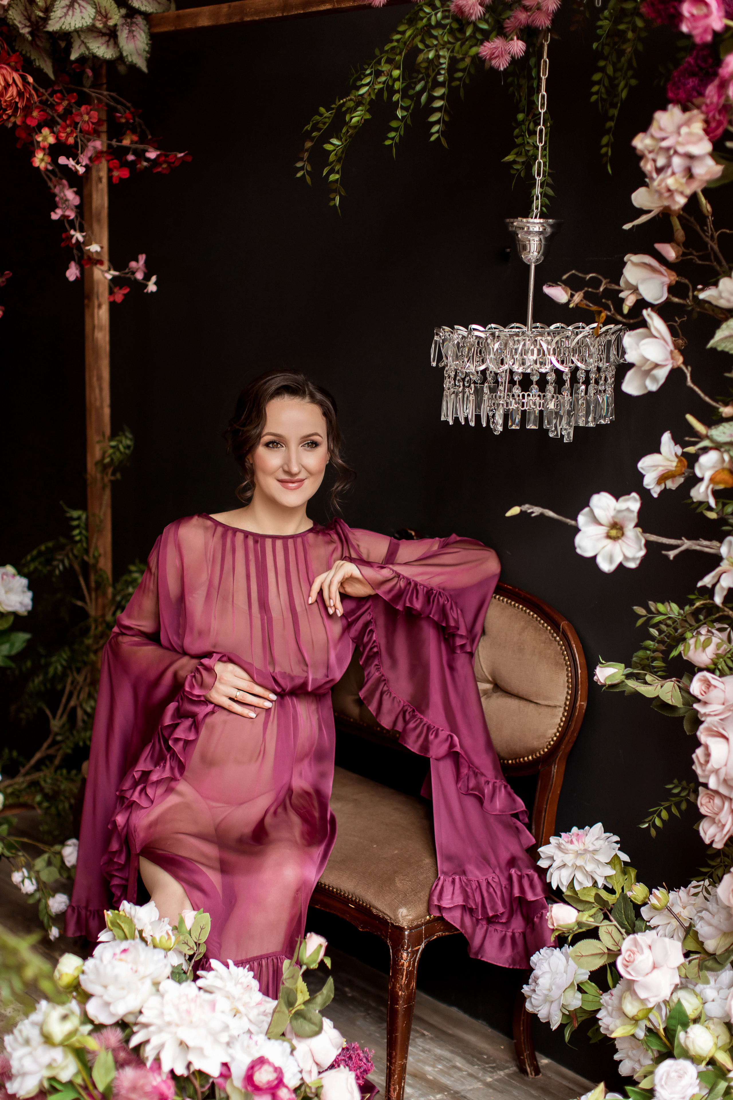 Беременность и женский портрет. Семейный фотограф в Москве