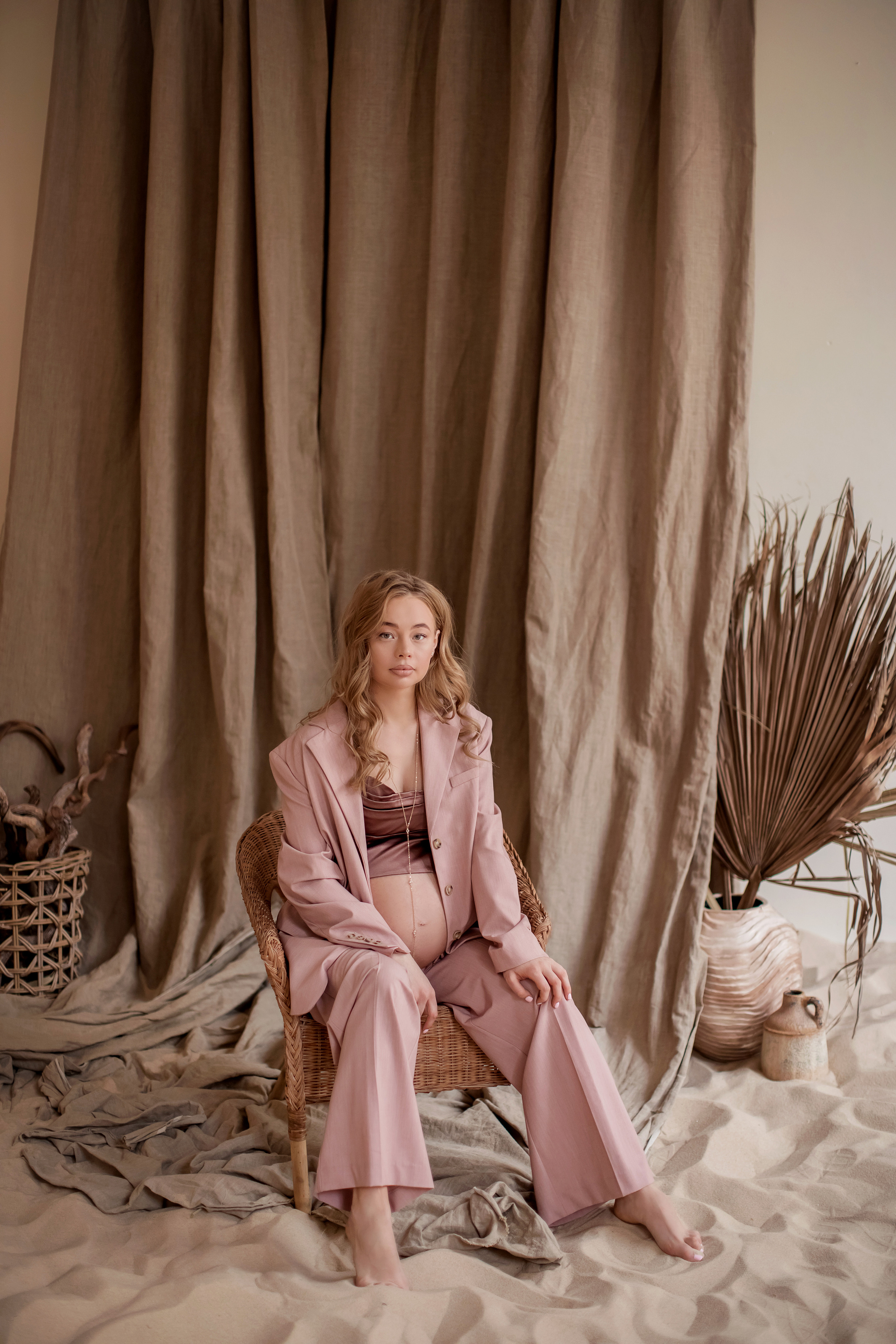 Беременность и женский портрет. Семейный фотограф в Москве