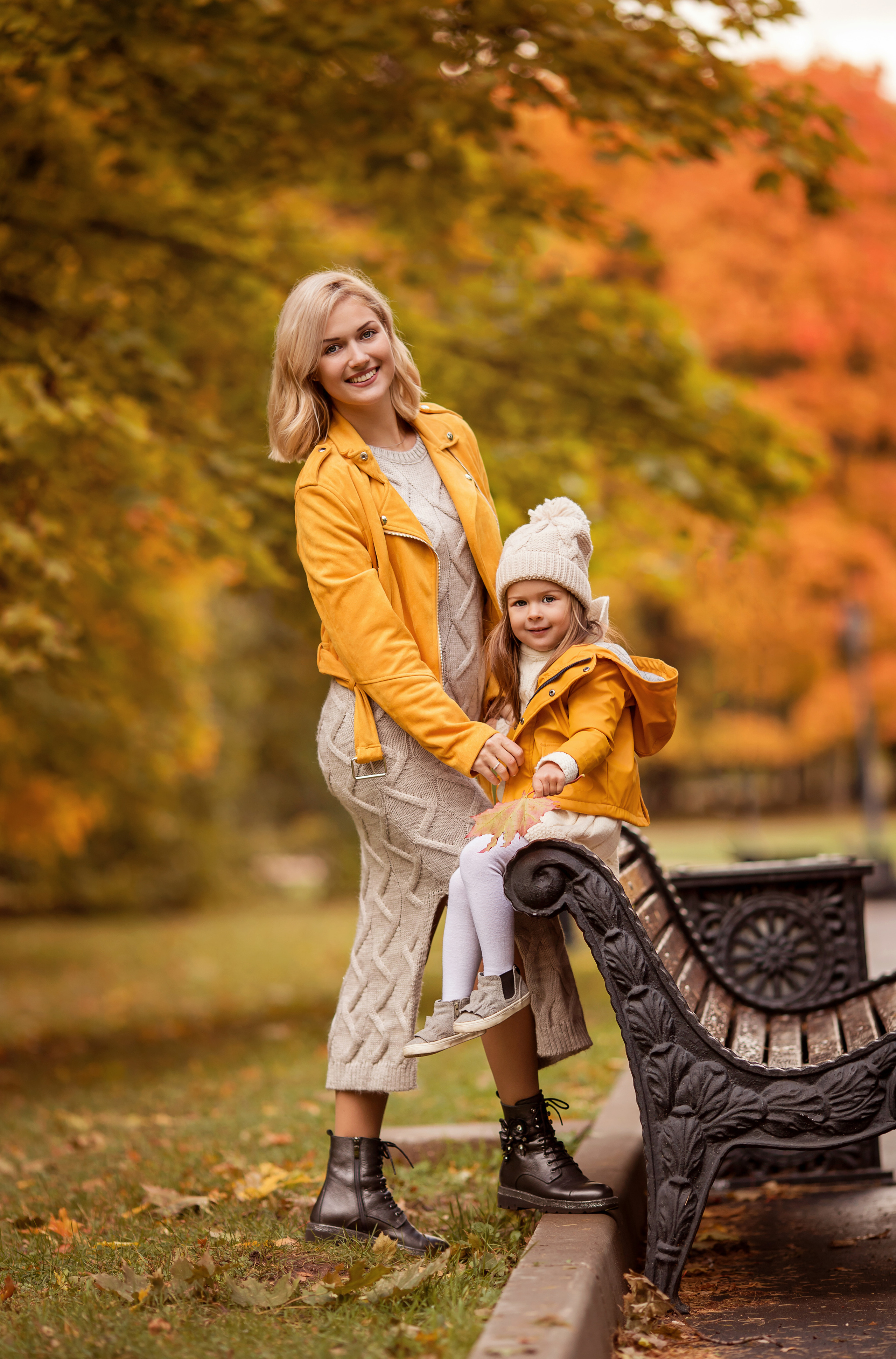 Осень. Семейный фотограф в Москве