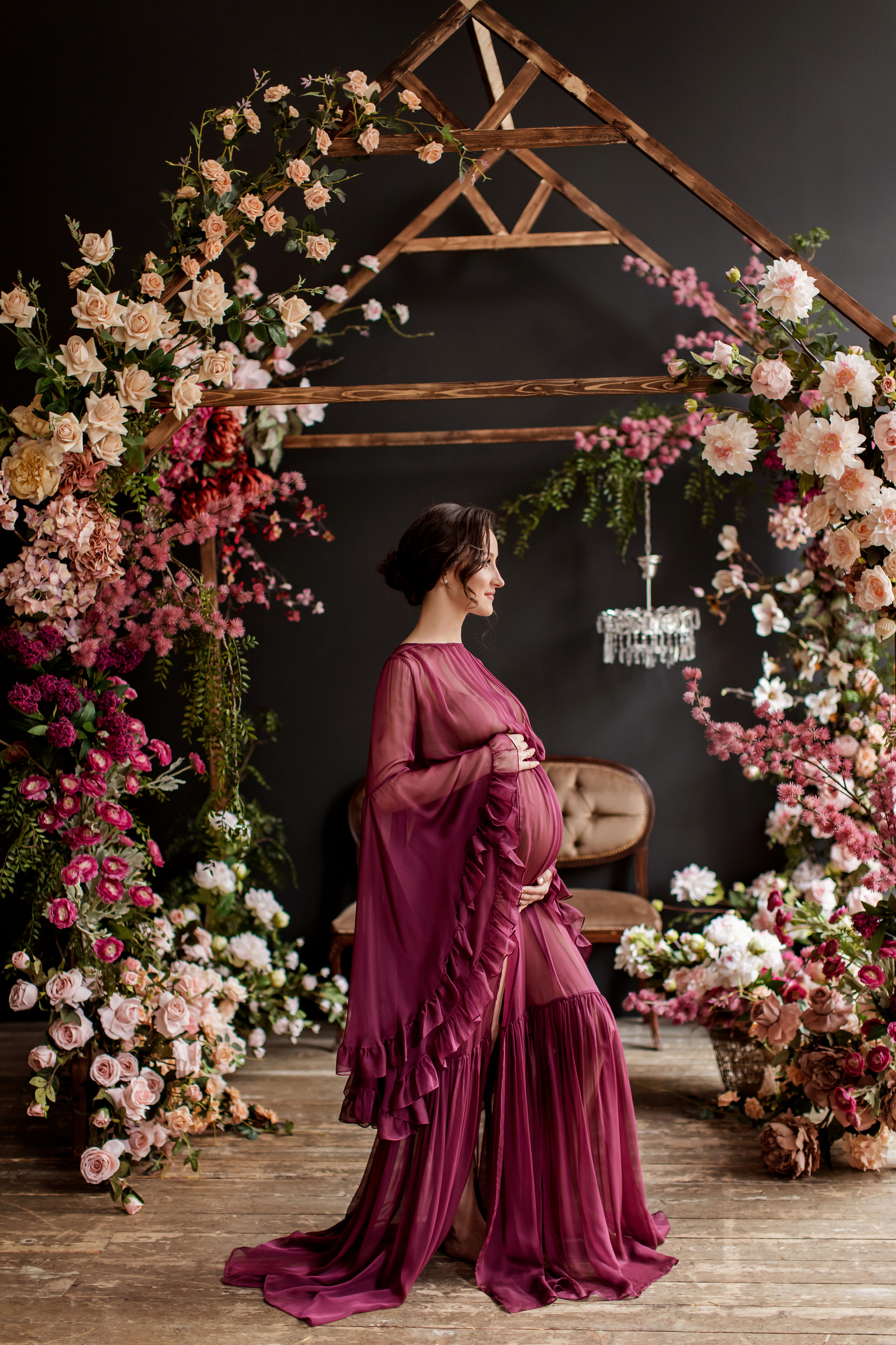 Беременность и женский портрет. Семейный фотограф в Москве