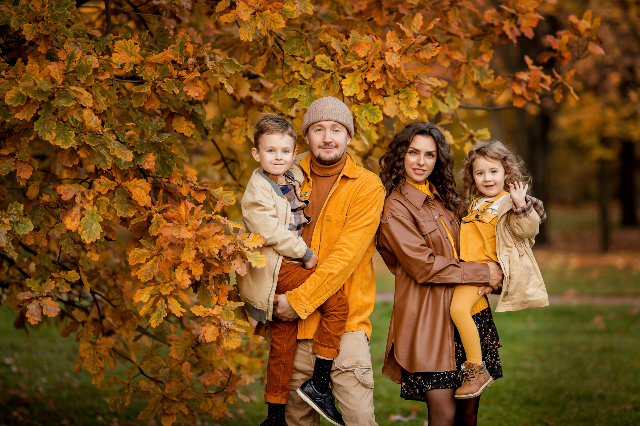 Осень. Семейный фотограф в Москве