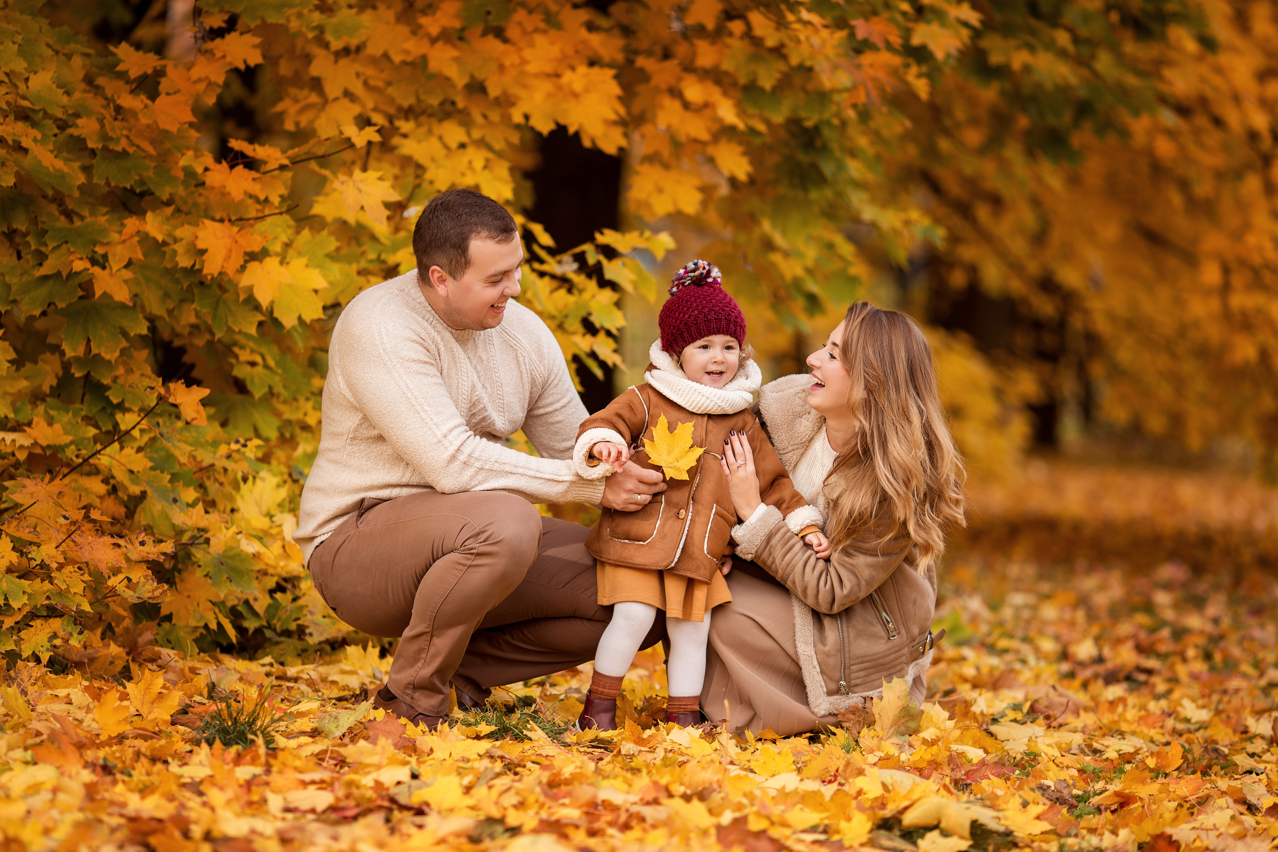 Осень. Семейный фотограф в Москве