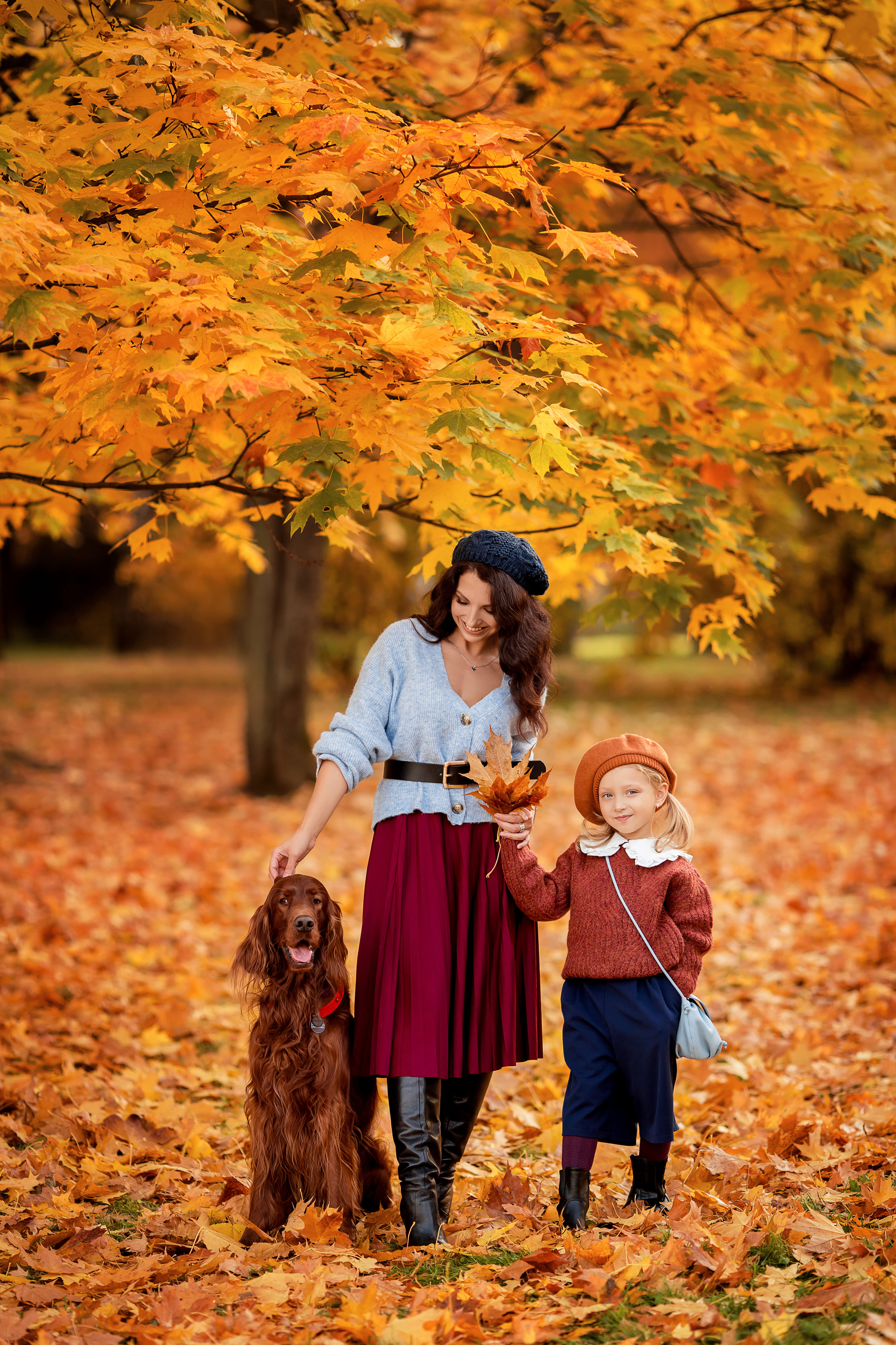 Осень. Семейный фотограф в Москве