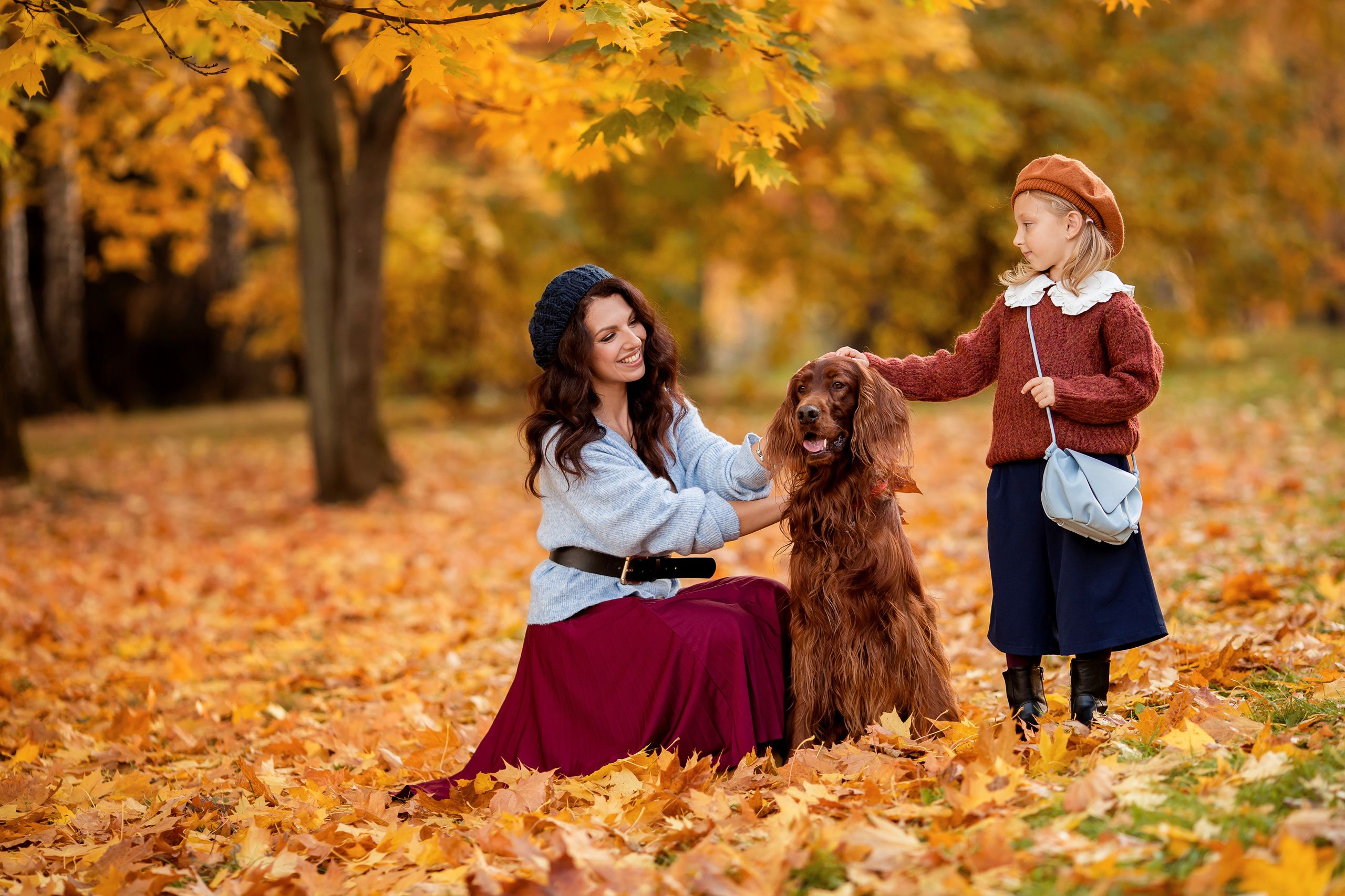 Осень. Семейный фотограф в Москве