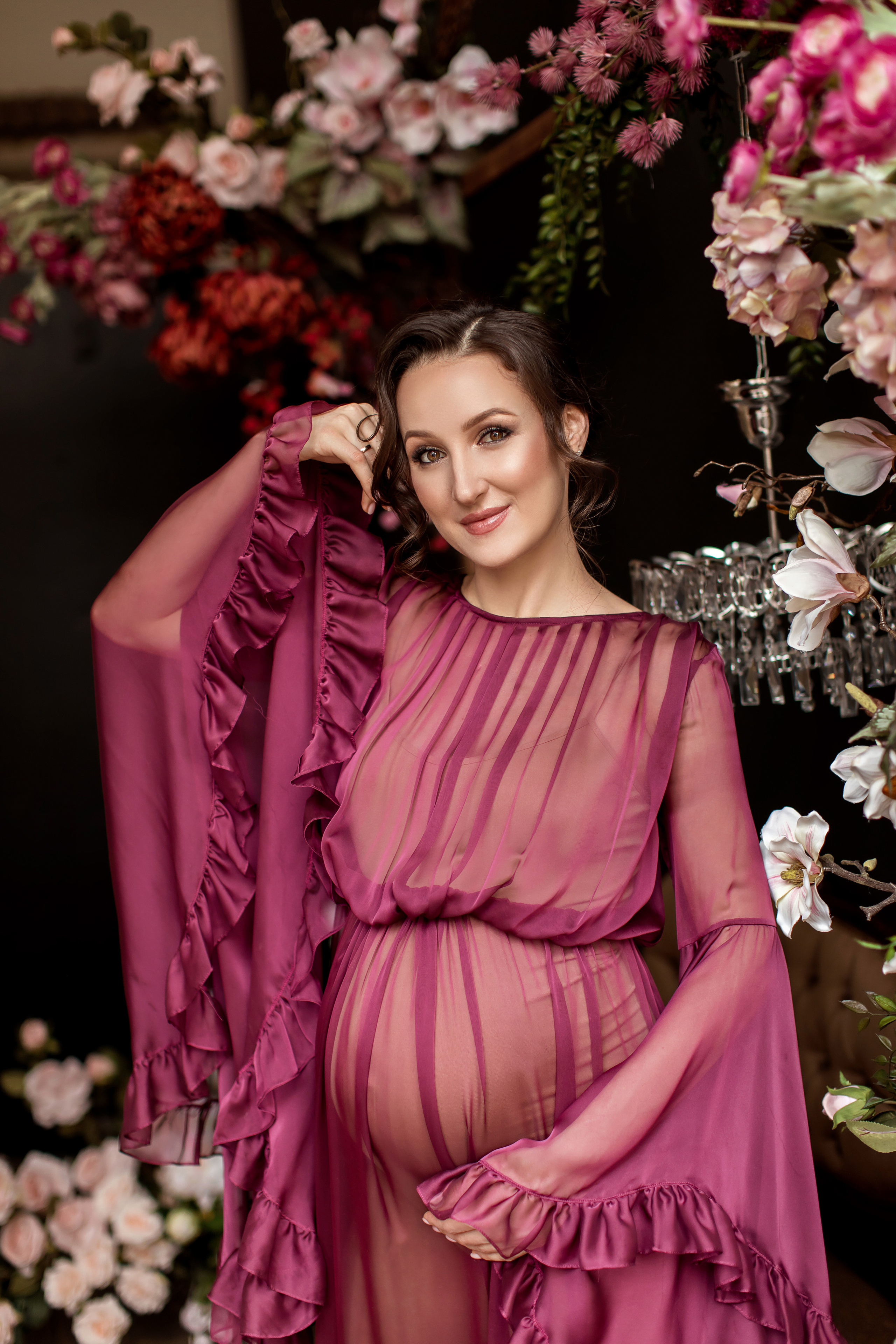 Беременность и женский портрет. Семейный фотограф в Москве