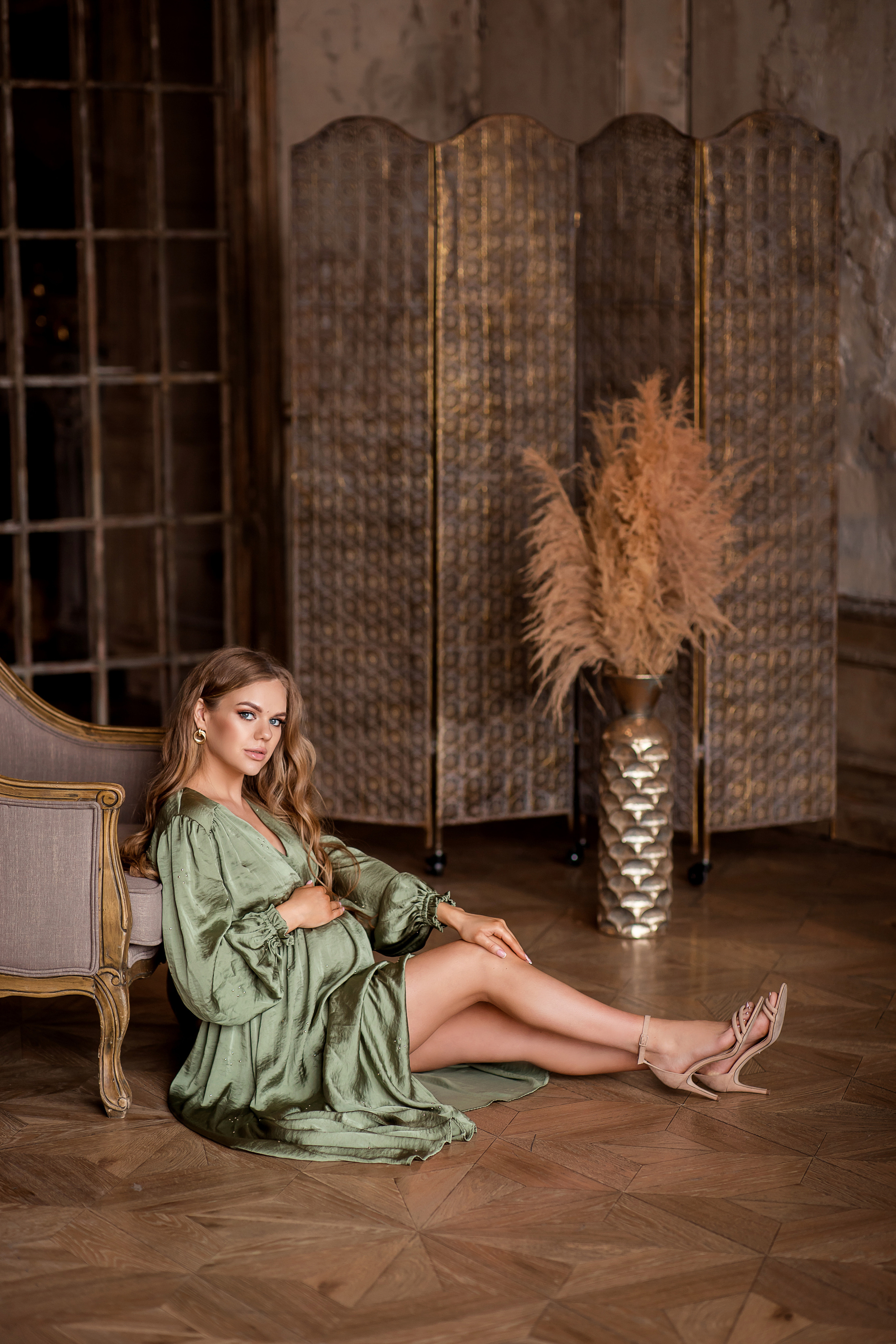 Беременность и женский портрет. Семейный фотограф в Москве