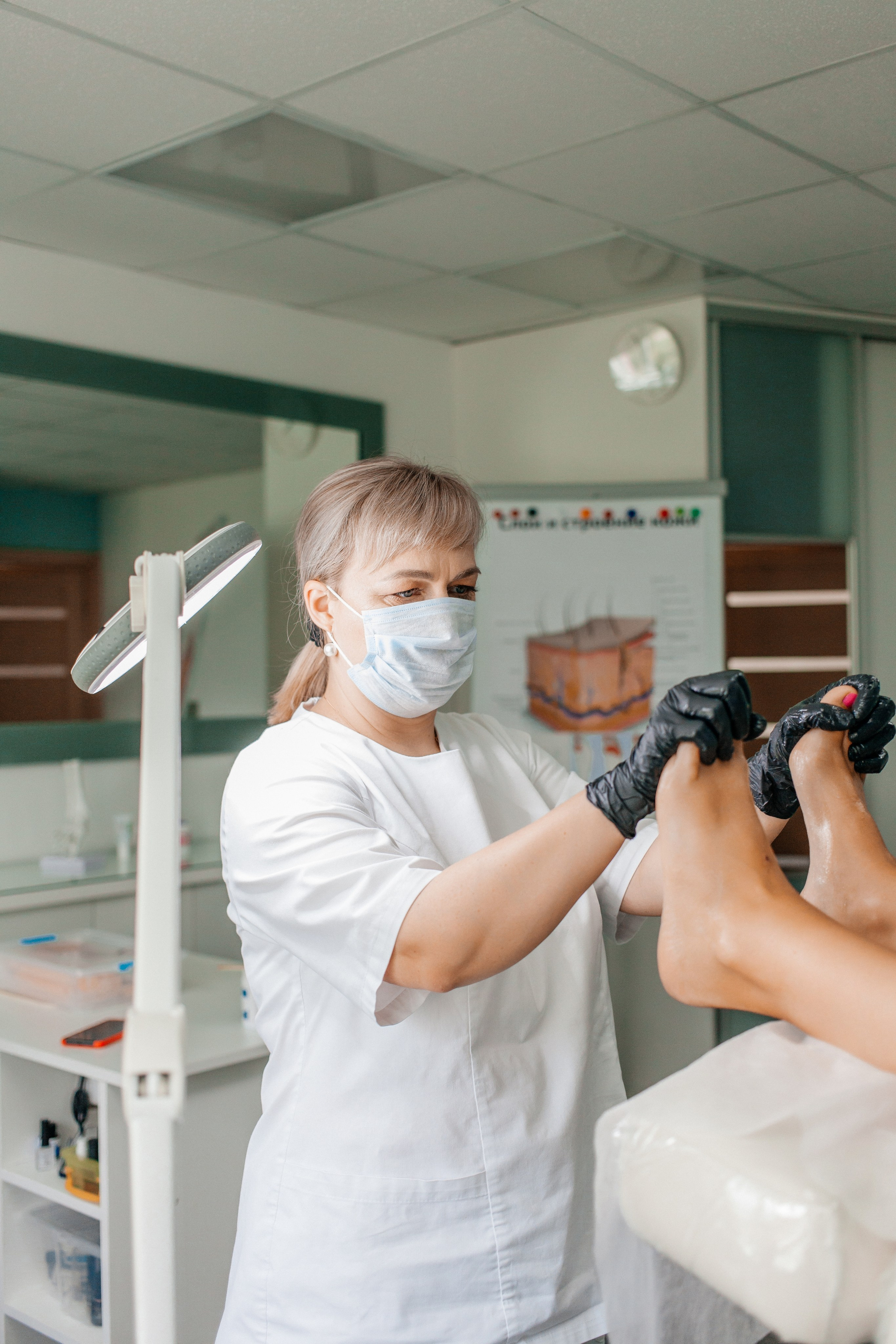 Контентная фотосессия для подолога. КОНТЕНТ ФОТОГРАФ