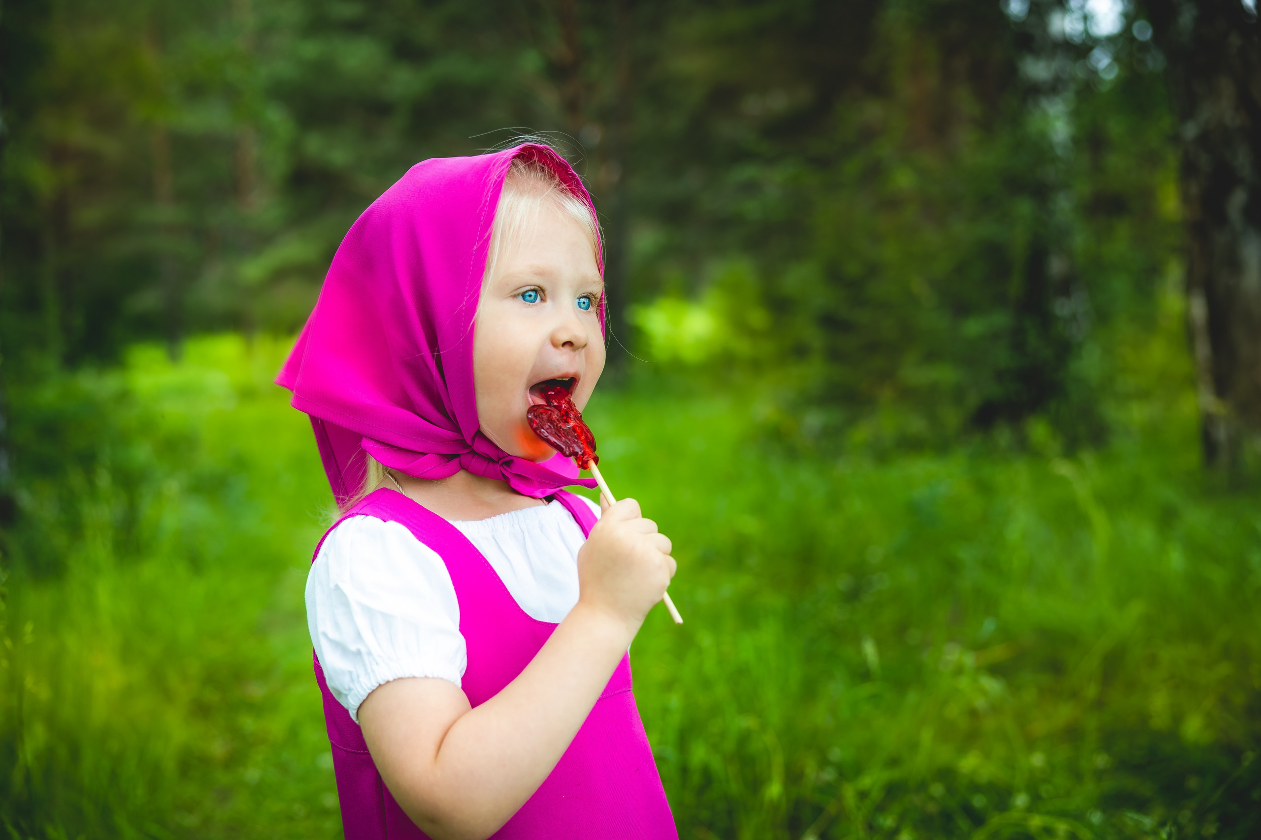 Детский фотопроект «Маша и Медведь»