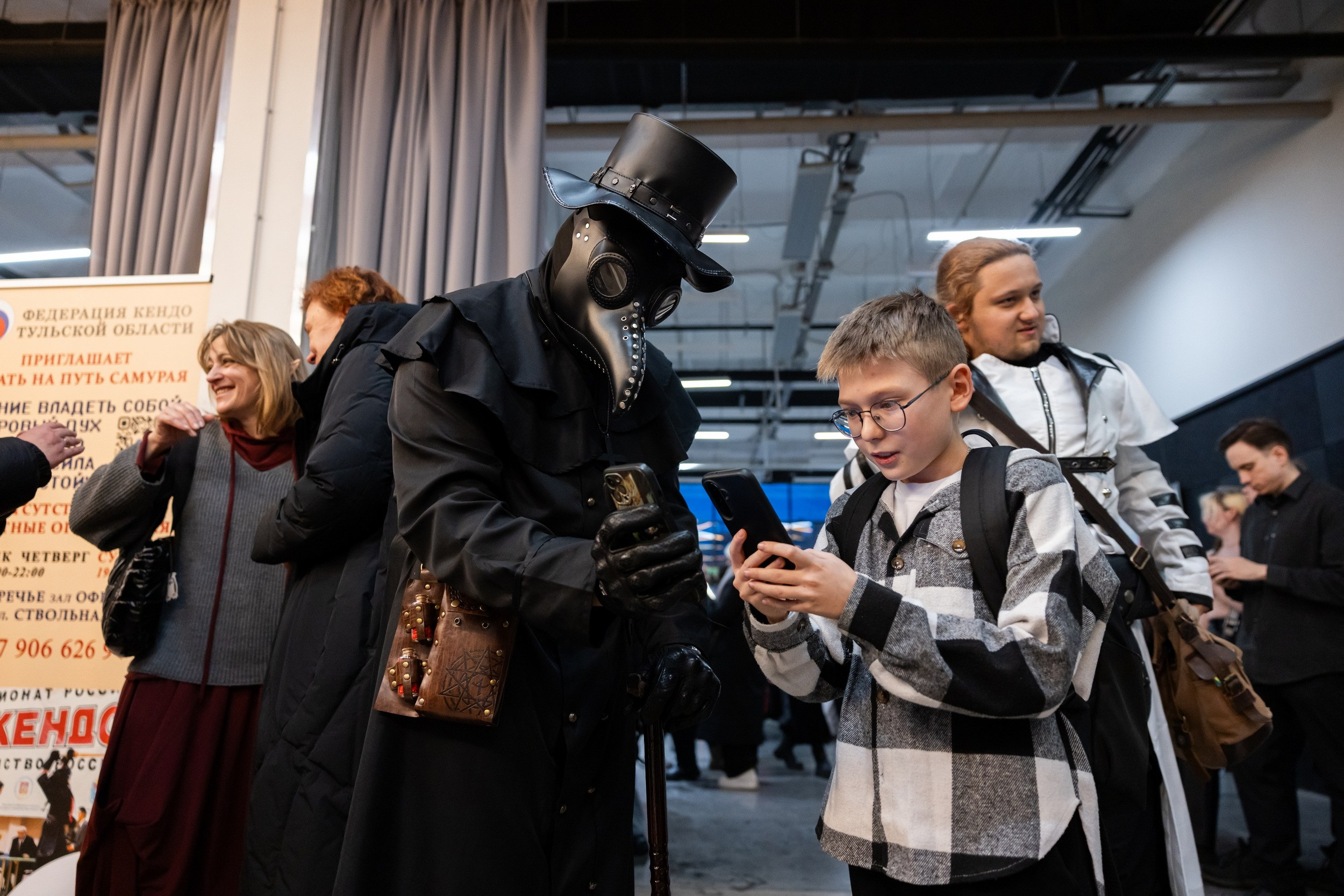 «Вершина зимы» в «Октаве»: фестиваль культуры Японии, Китая и Кореи (8 января 2026). Репортажный фотограф Алексей Пирязев