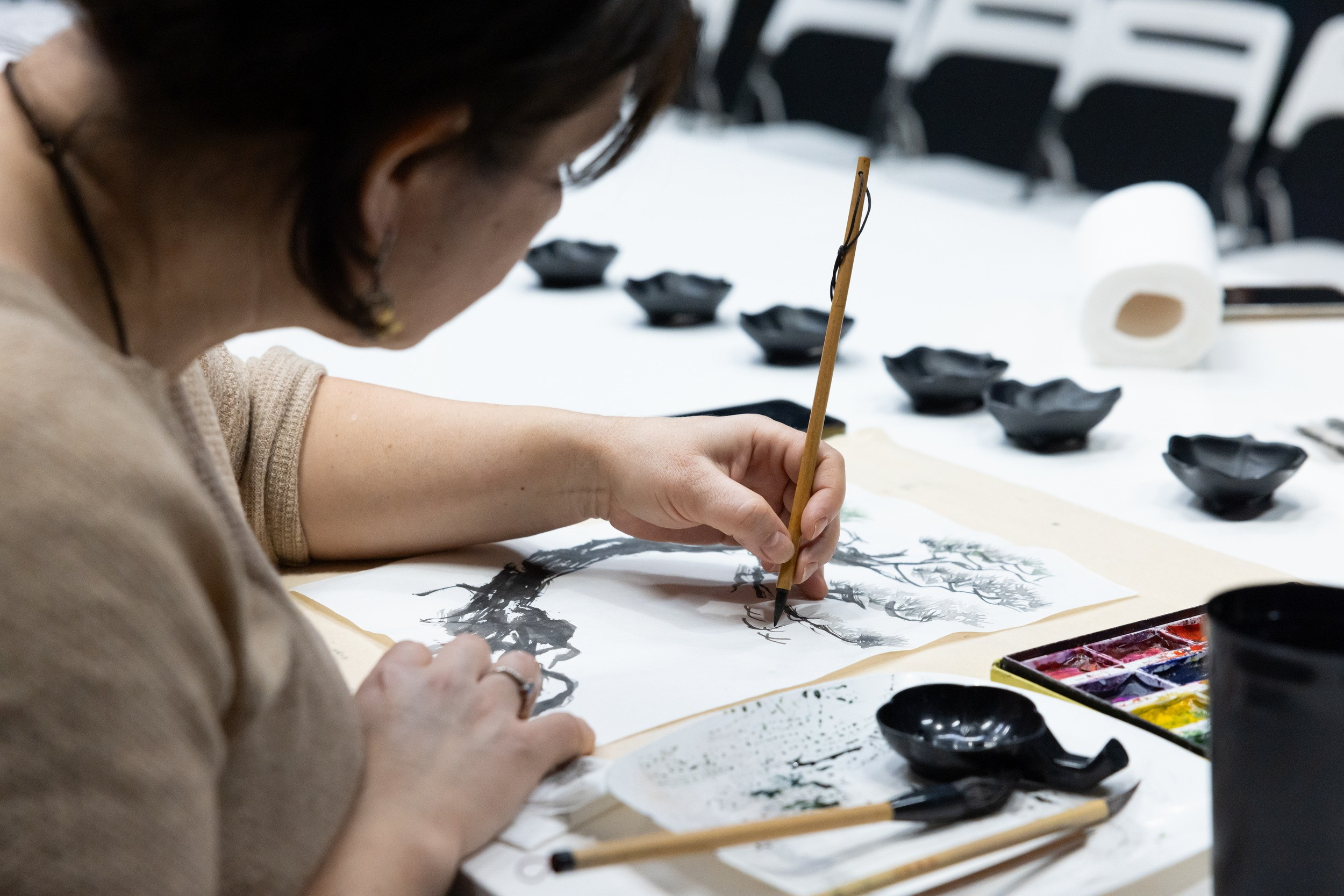 «Вершина зимы» в «Октаве»: фестиваль культуры Японии, Китая и Кореи (8 января 2026). Репортажный фотограф Алексей Пирязев