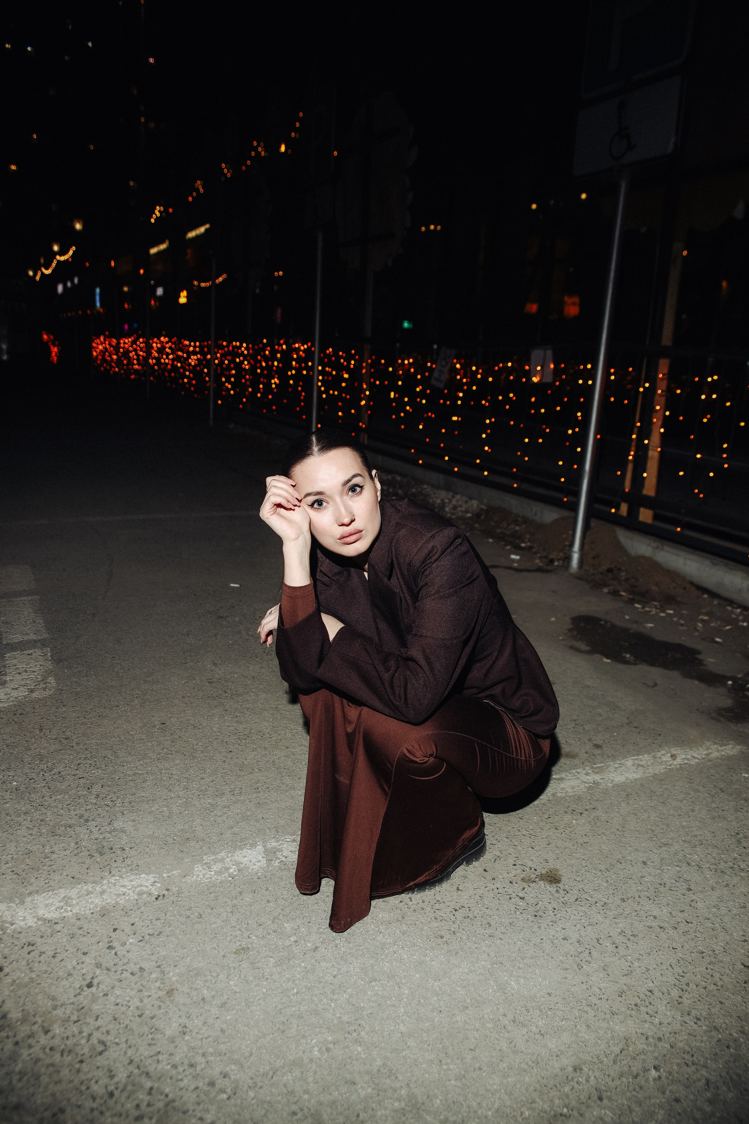Ночная прогулки. Индивидуальный фотограф Новосибирск Настя