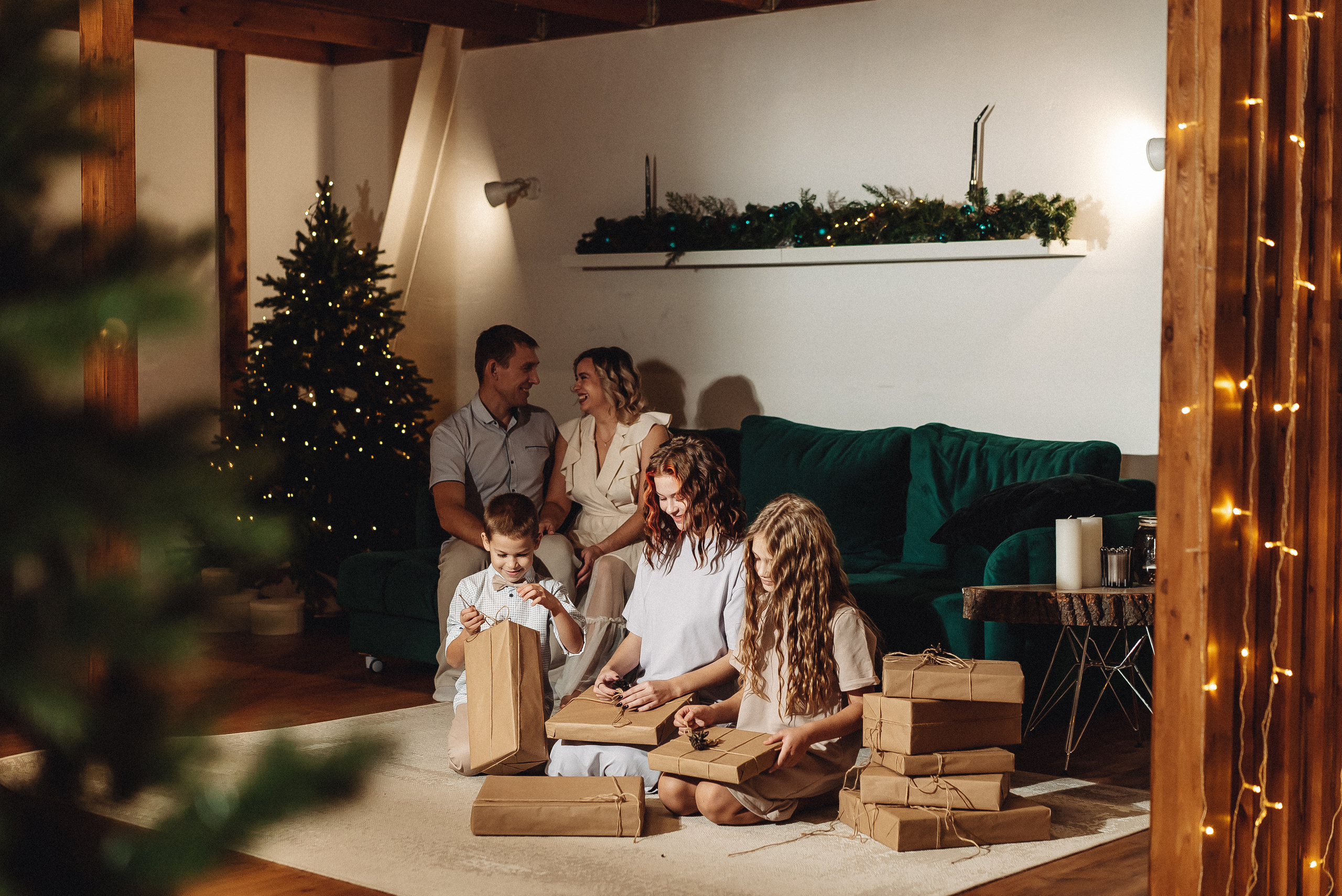 Новогодние фотосессии. Семейный и контент фотограф в Красноярске Власова Екатерина