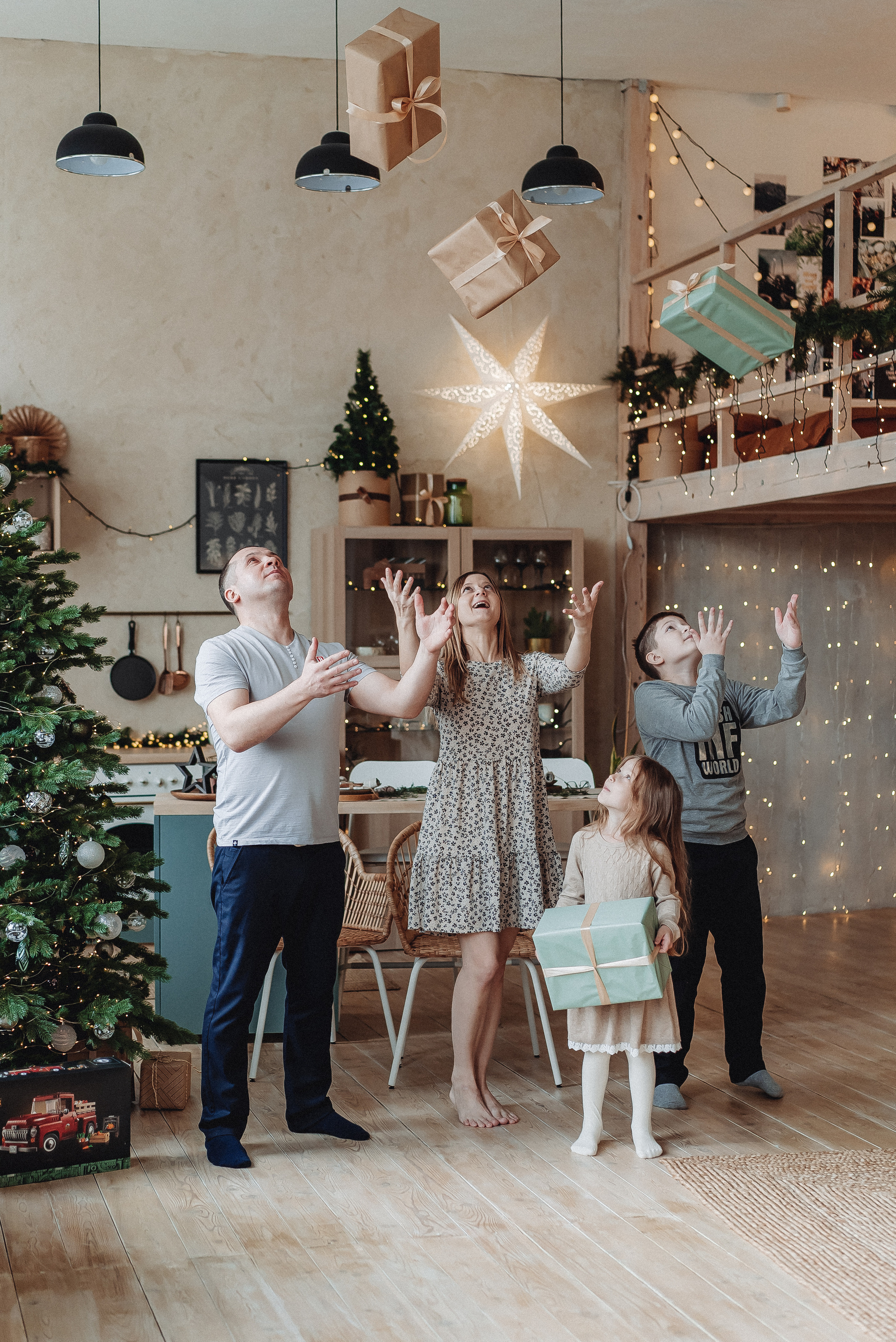 Новогодние фотосессии. Семейный и контент фотограф в Красноярске Власова Екатерина