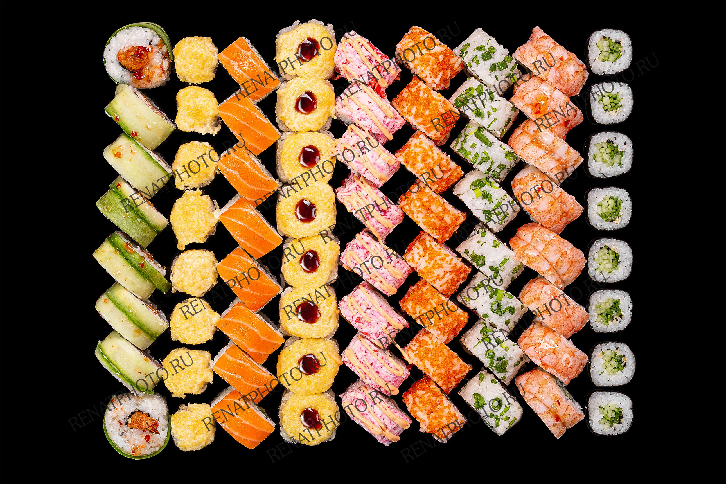 Renatphoto-Профессиональный фотограф суши ролов. Профессиональная фотосъёмка интерьеров, предметная фотосессия еды для меню г. Анапа