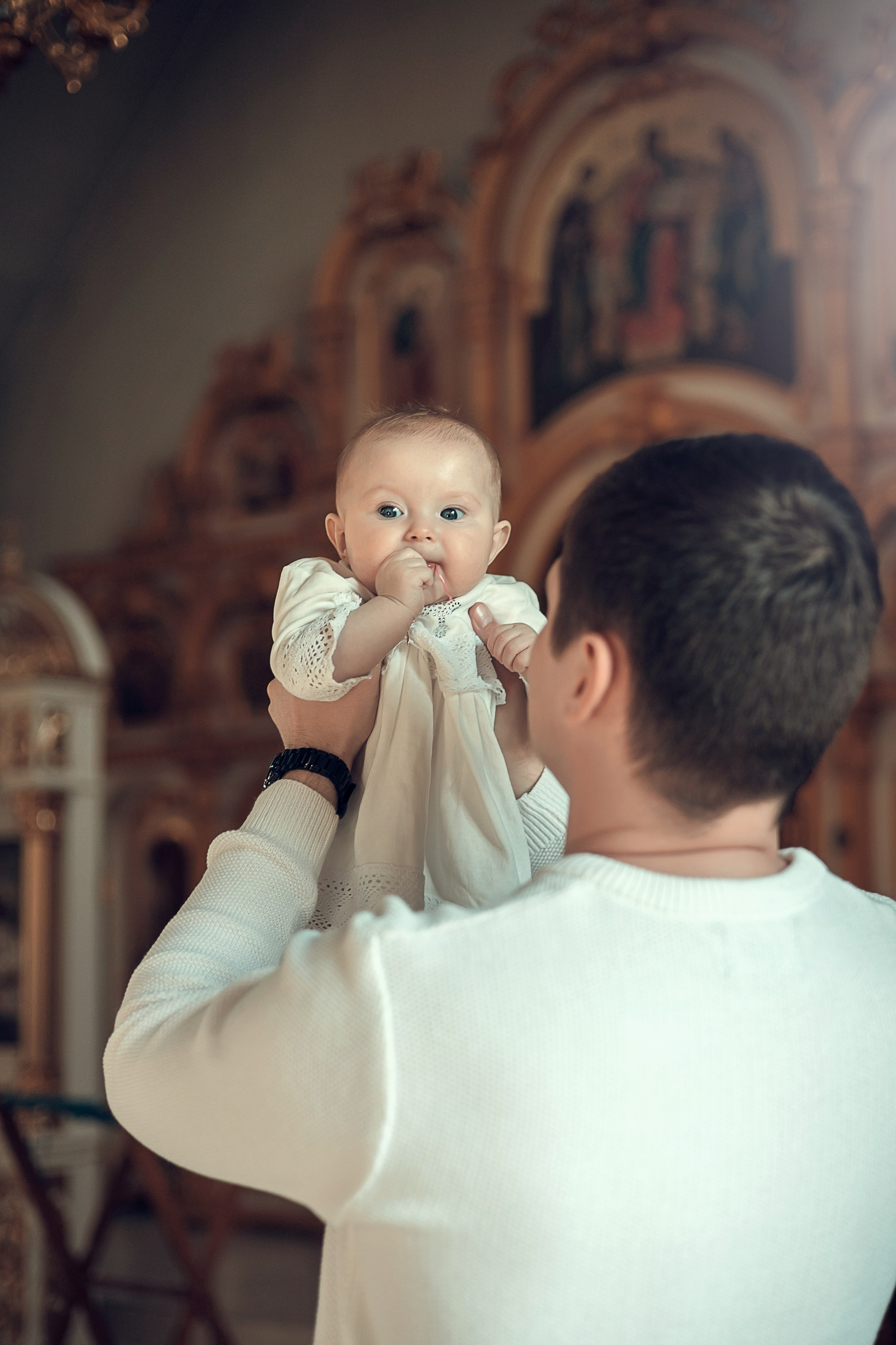 Крещение малышки. Семейный и детский фотограф в Ярославле Виктория Макаренко