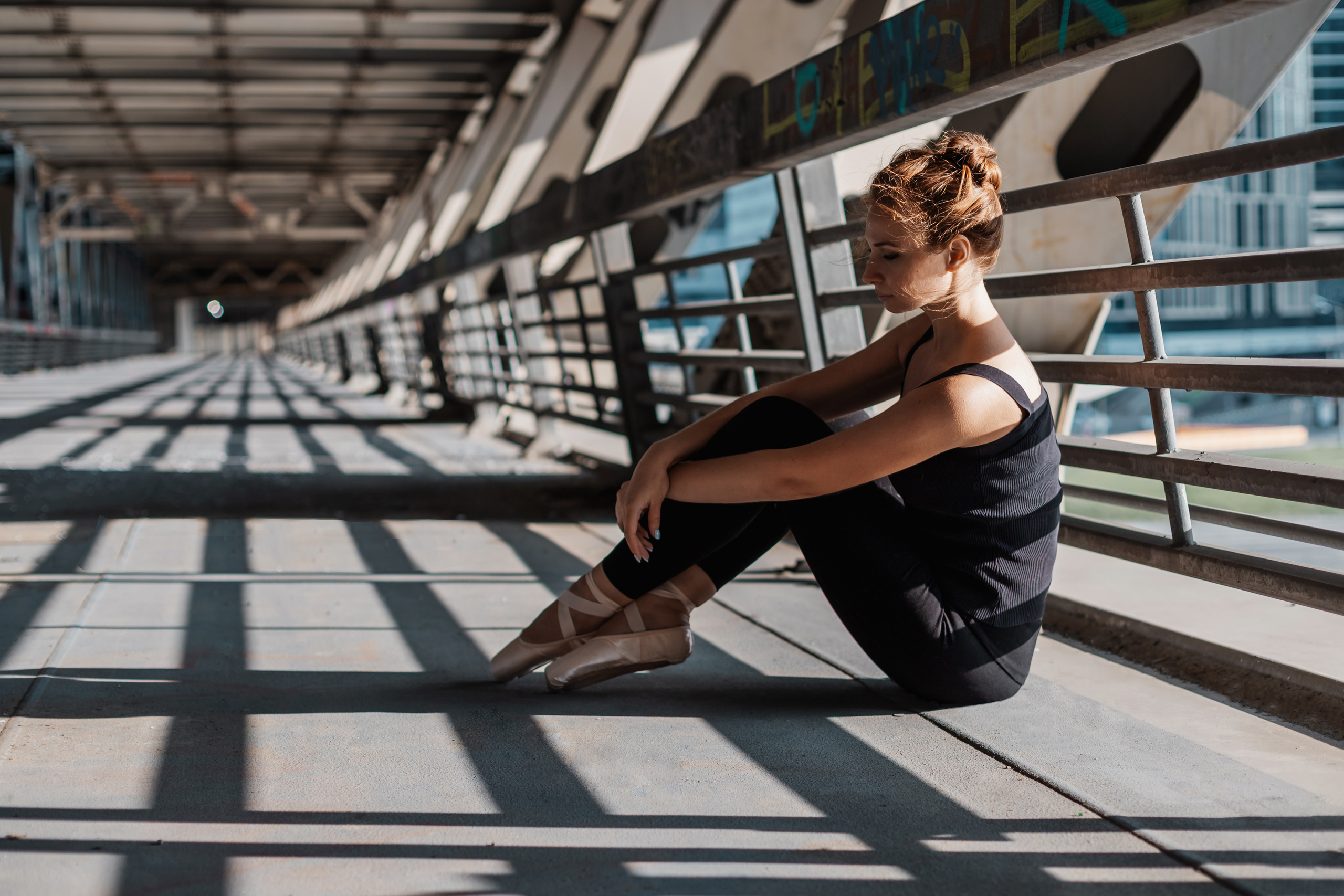 Уличный балет. Портретный фотограф Дарья Ижболдина, Москва