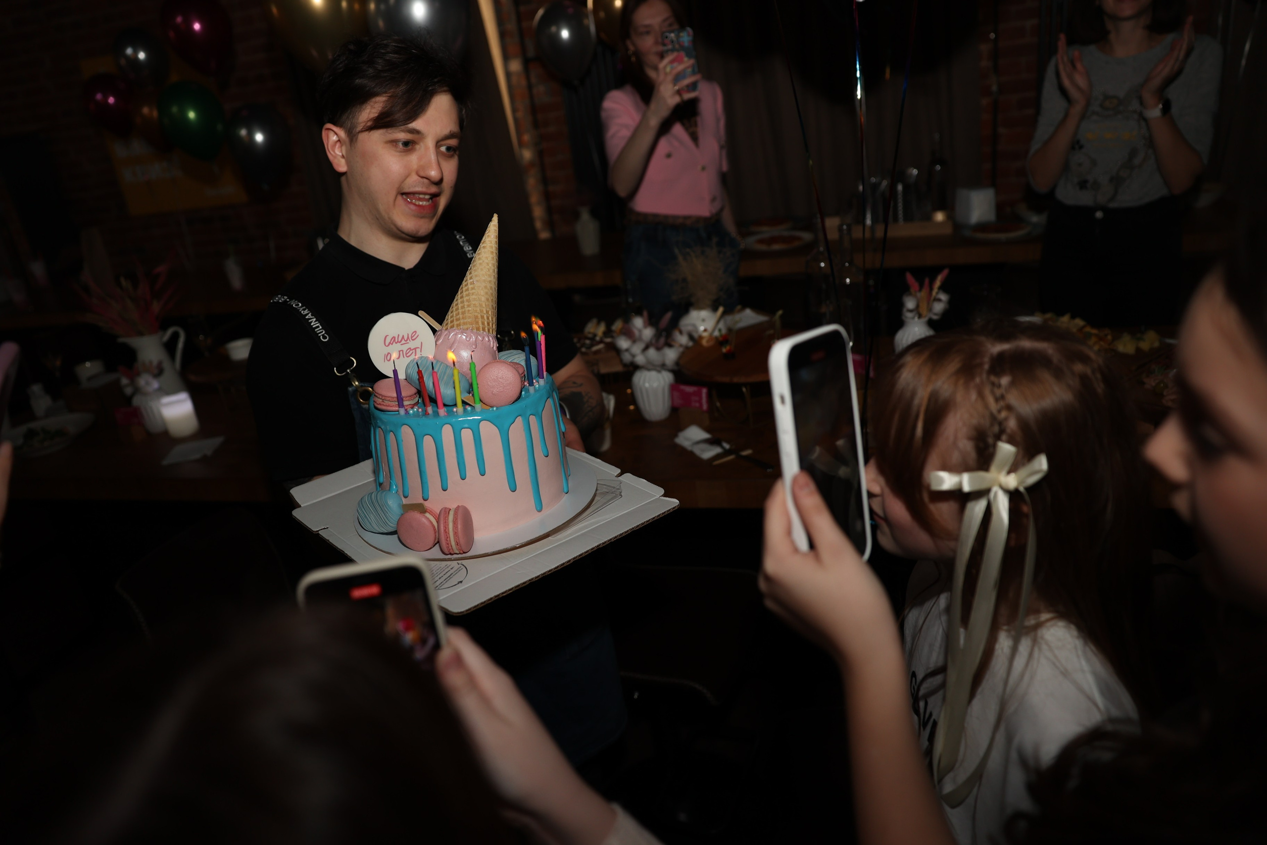 ДЕНЬ РОЖДЕНИЯ САНИ!!! В ДЕСЯТКУ!!!. Свадебный, репортажный, фотограф Москва и Московская область