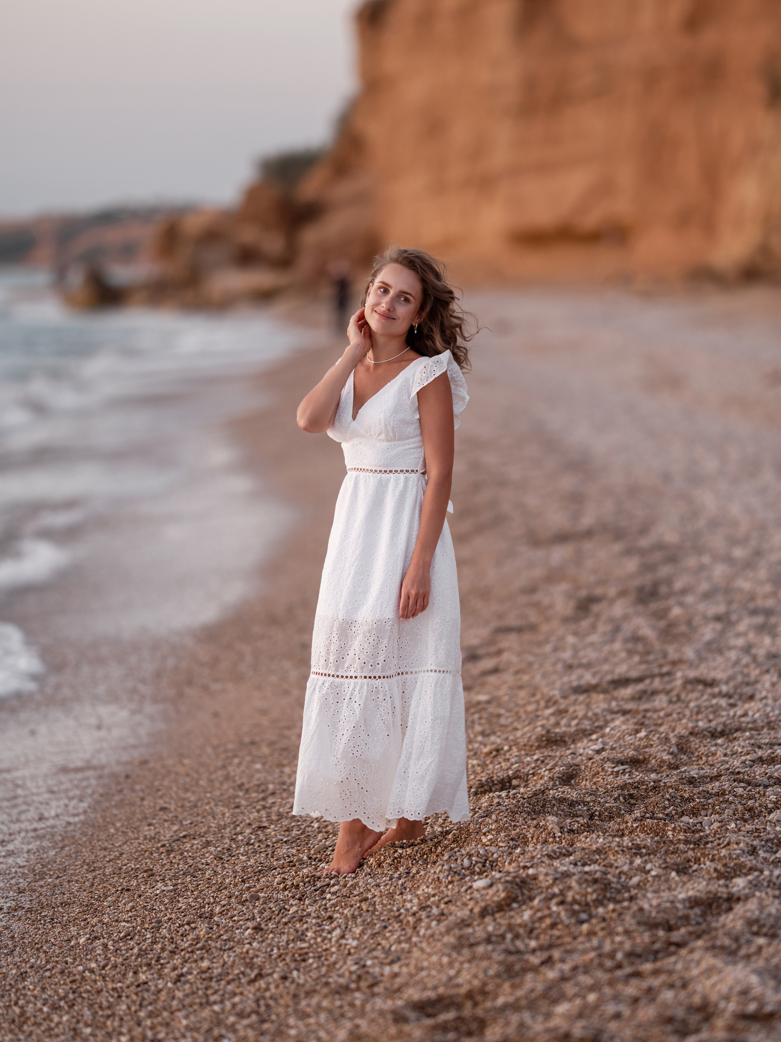 Фотограф на пляже  в Любимовке в Севастополе