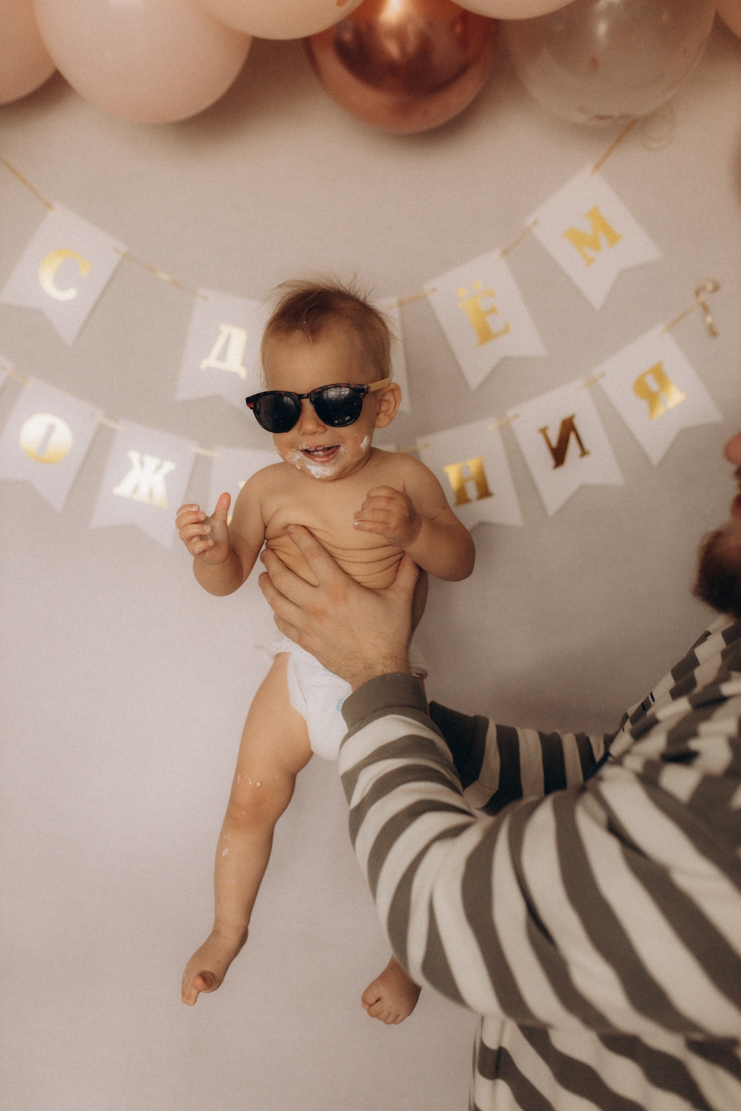10.08 Оливии годик. Семейный и домашний фотограф Советский Югорск Екатерина Цыганок