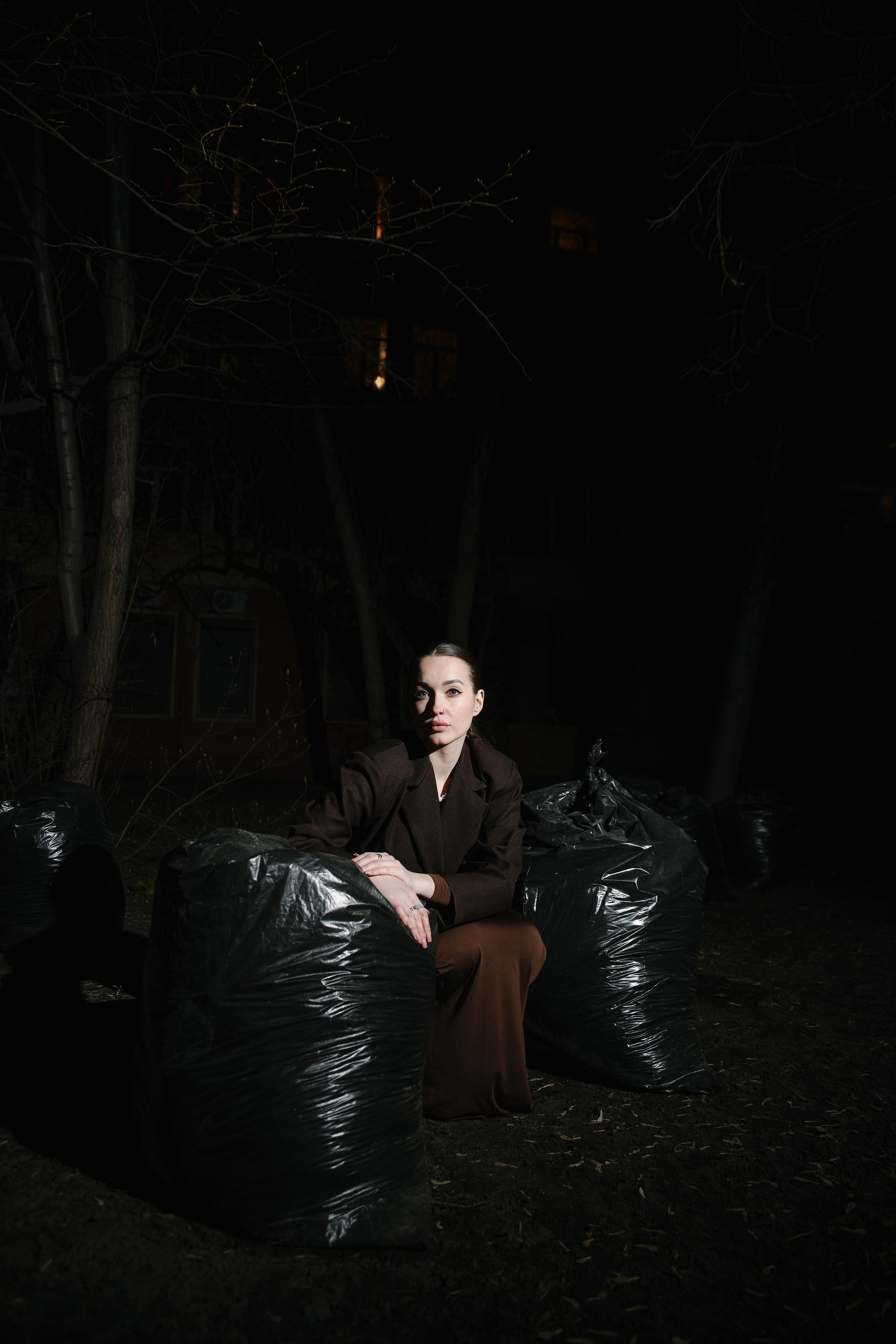 Ночная прогулки. Индивидуальный фотограф Новосибирск Настя