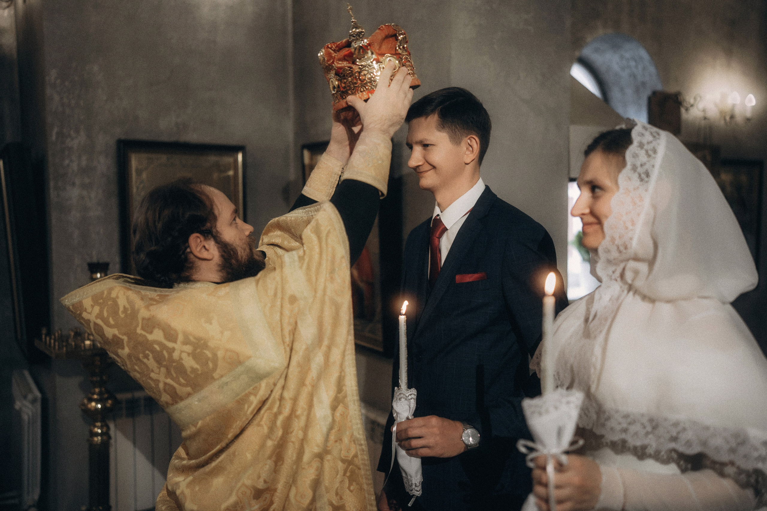 Венчание Дмитрия и Татьяны. Свадебный и репортажный фотограф в Воронеже Роман Янко