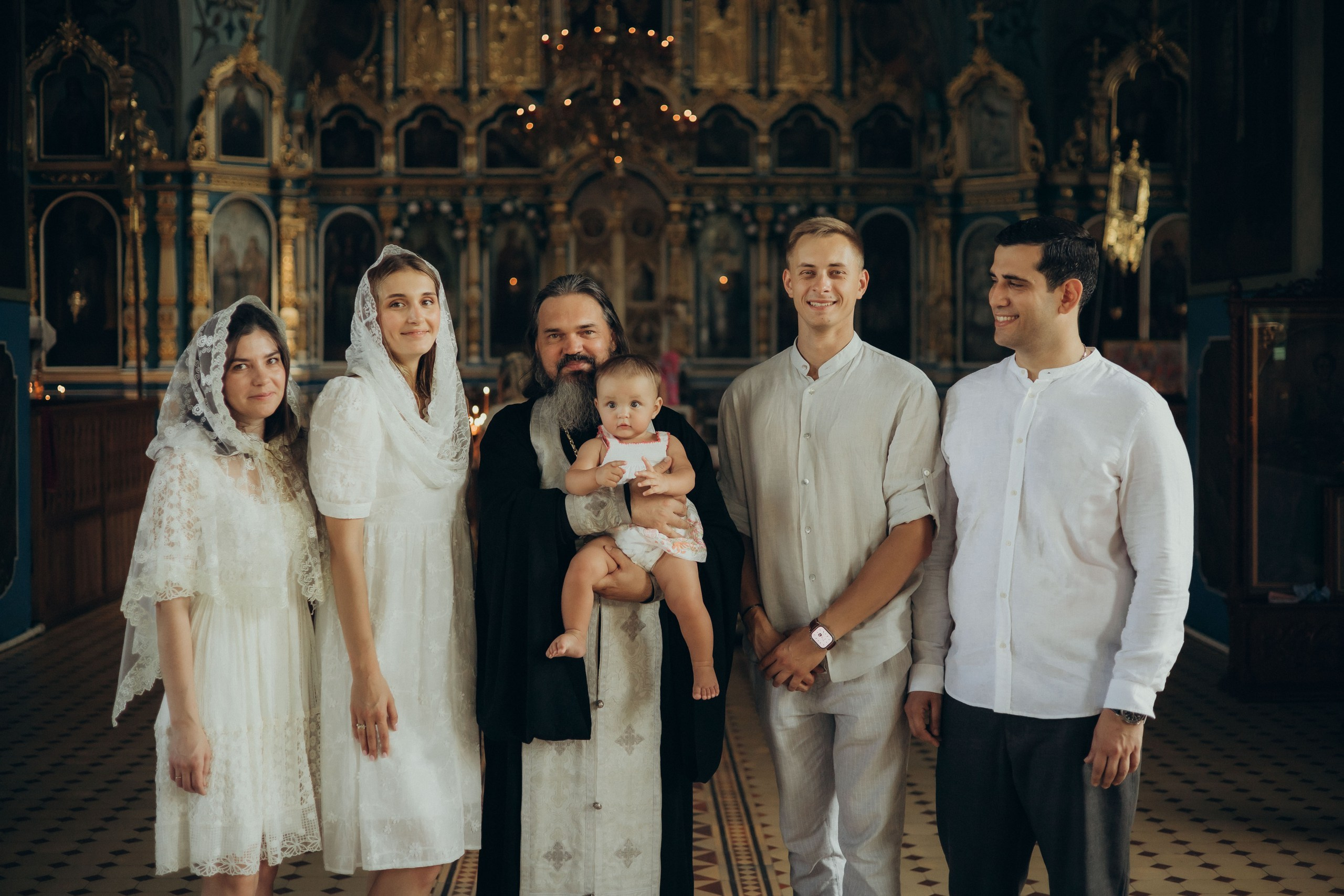 Таинство Крещения. Семейный и детский фотограф в Ростове-на-Дону Удалова Лина