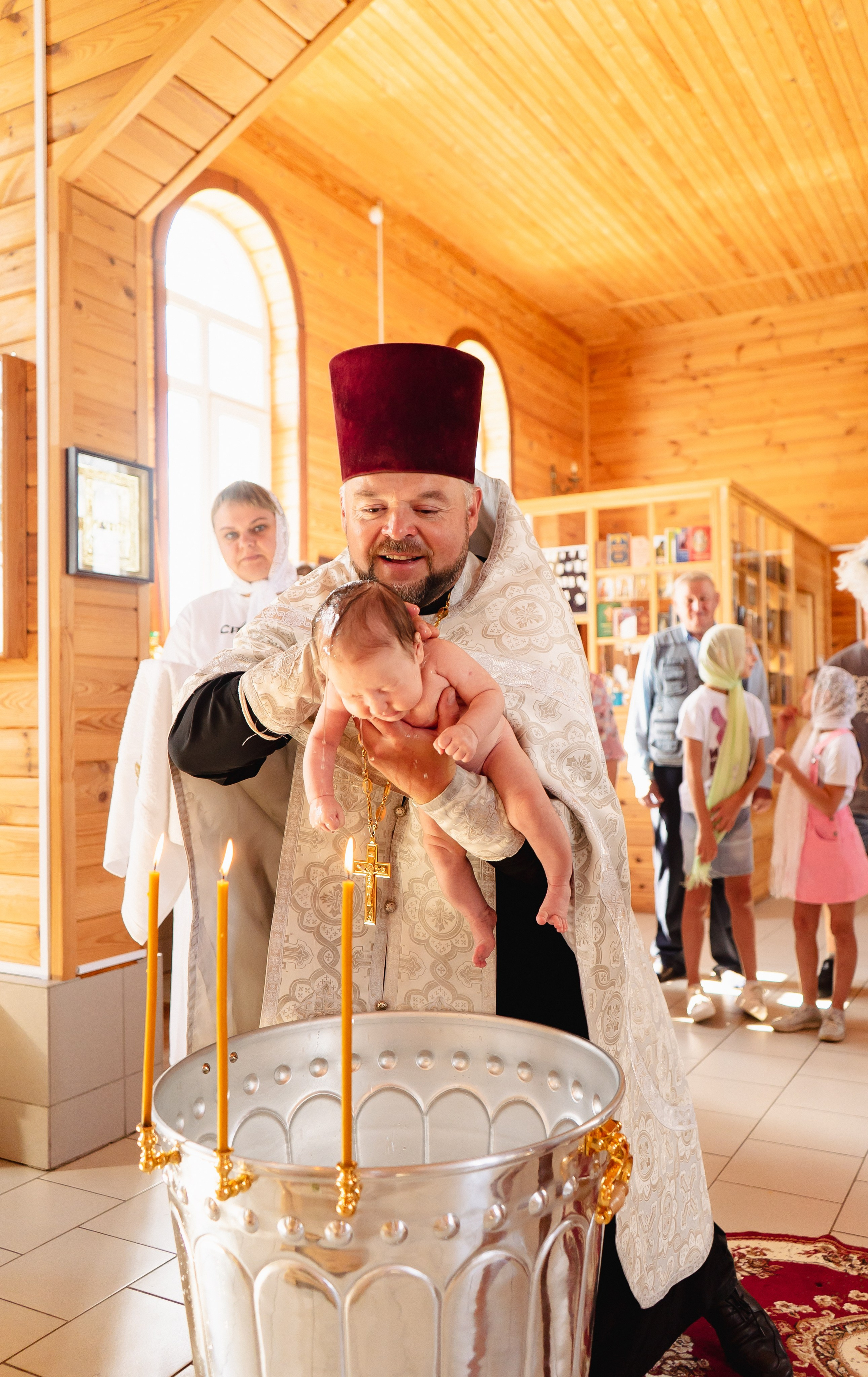 Таинство Крещения. Фотограф Татьяна Киреева.Кулебаки