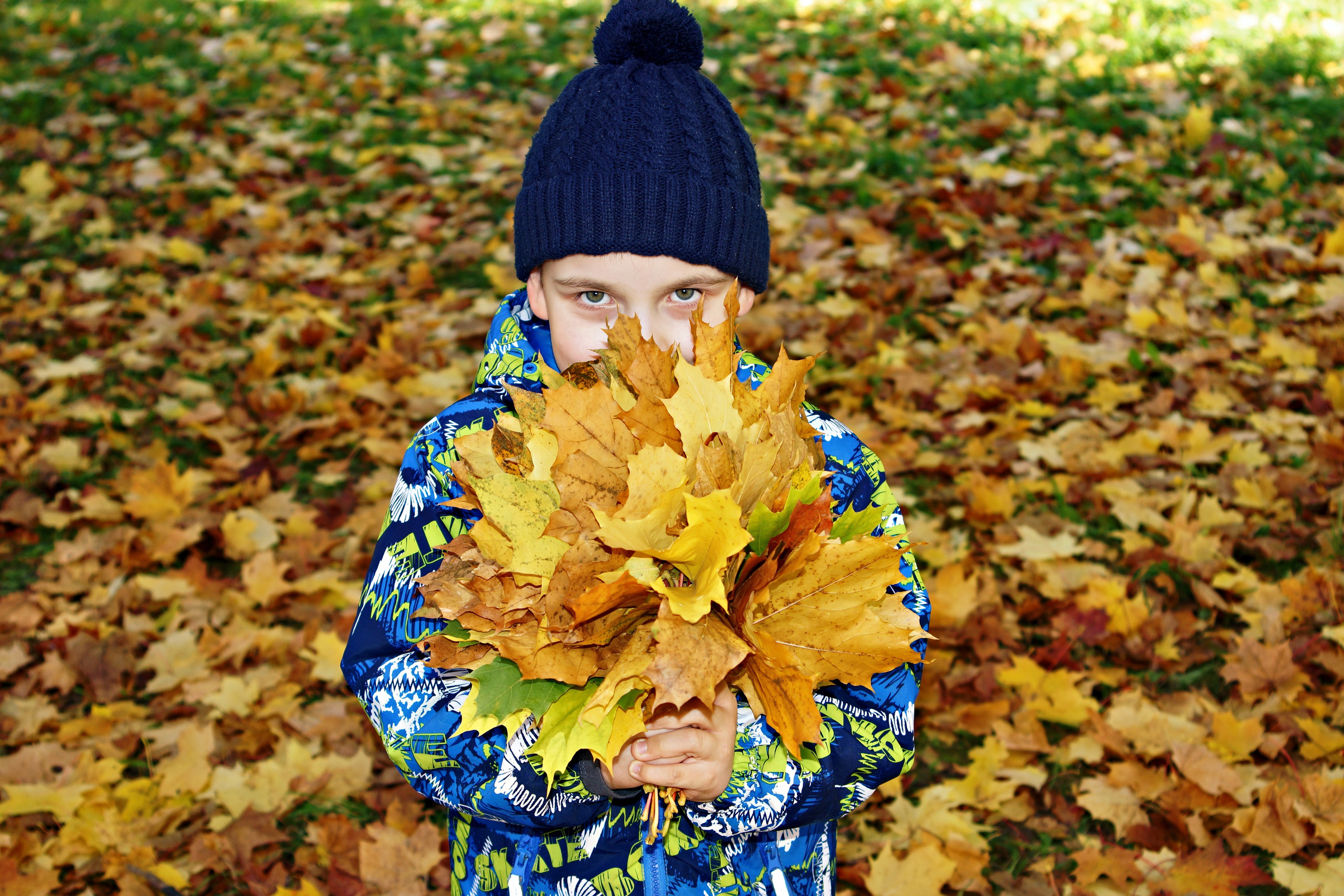 Осенняя фотосессия в детском саду г. Йошкар-Ола