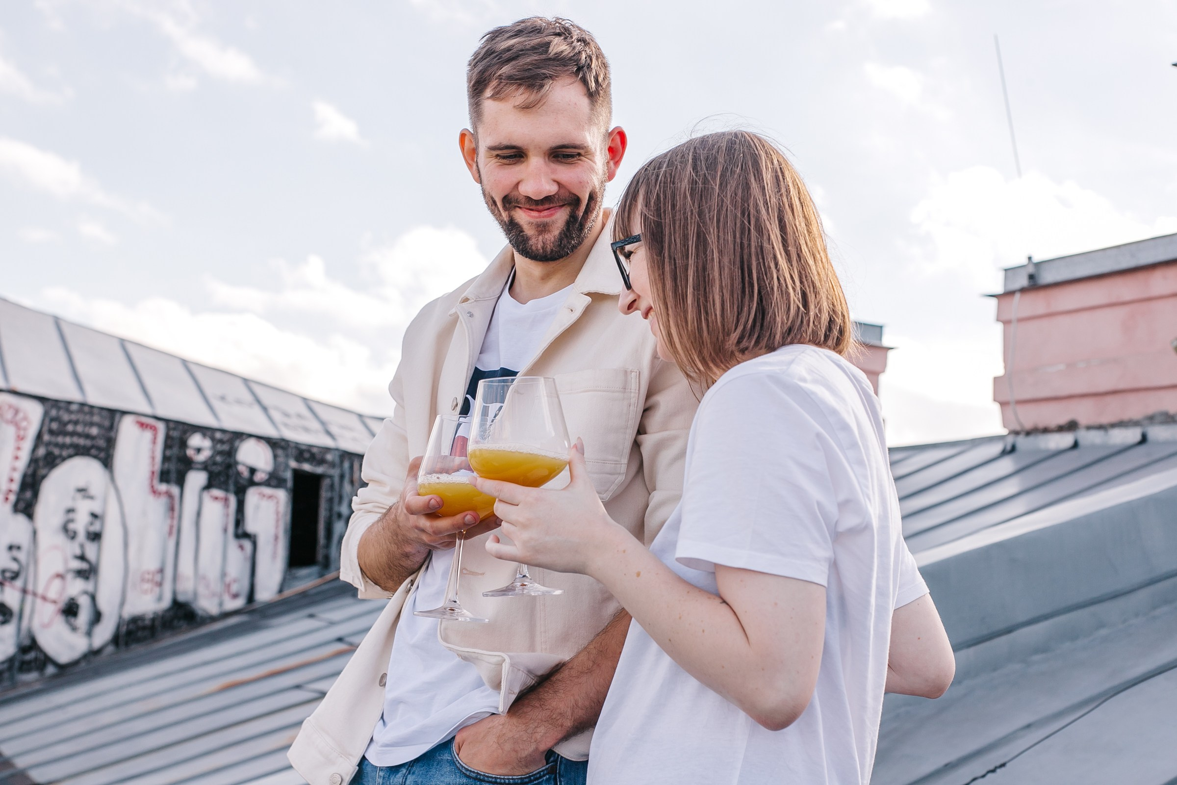 Свидание на крыше. Фотограф в Санкт-Петербурге Юлия Ласкари